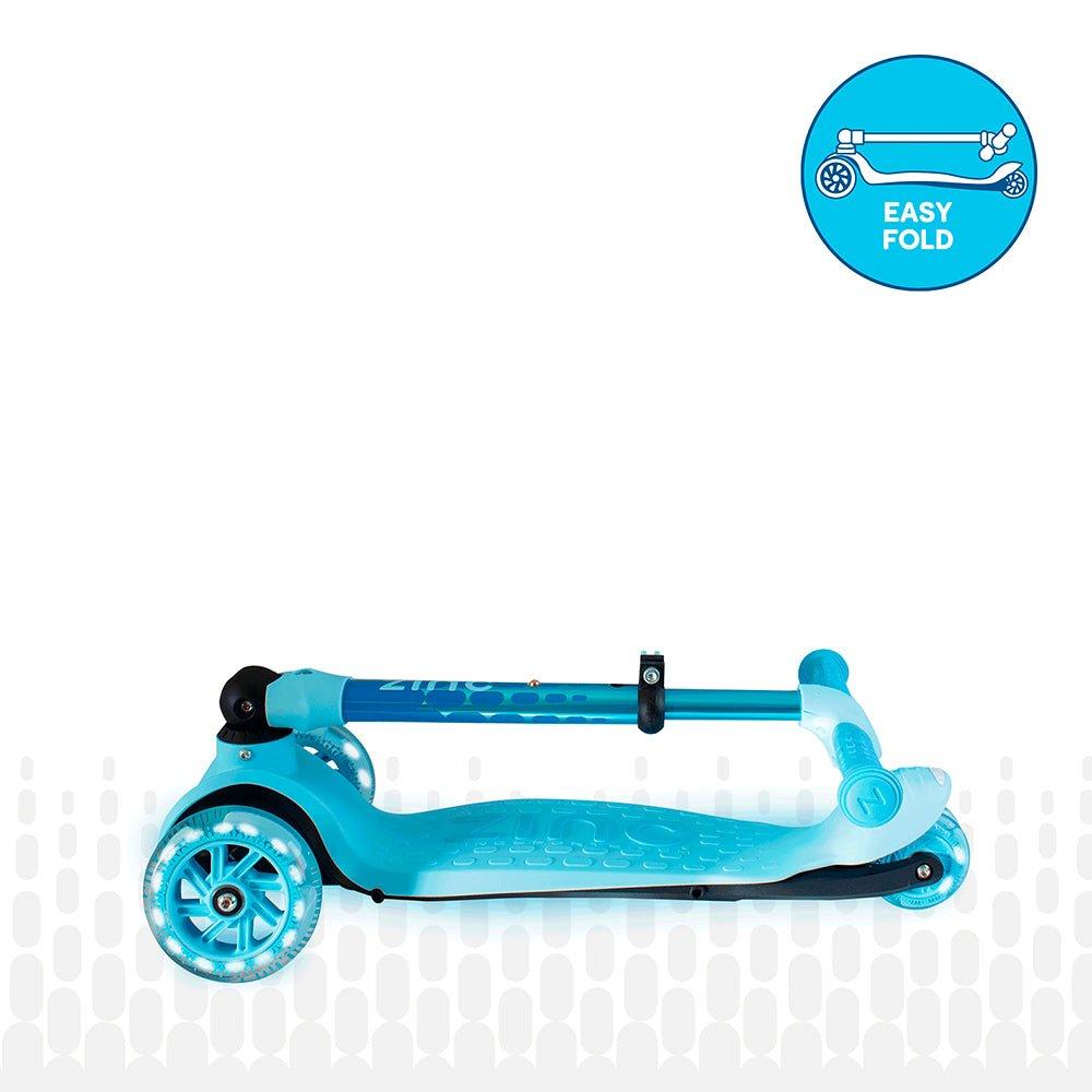 Blue - Zinc - Flyte Three Wheeled Scooter - 6