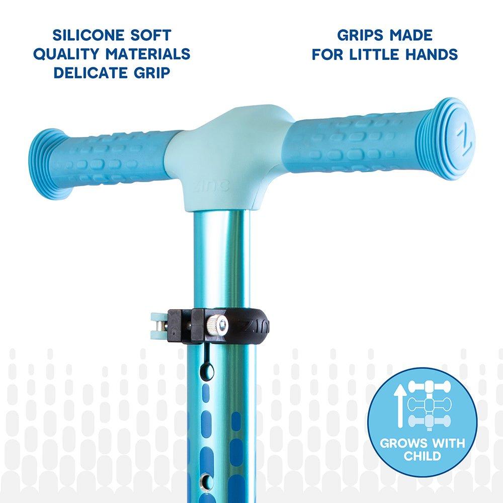 Blue - Zinc - Flyte Three Wheeled Scooter - 8