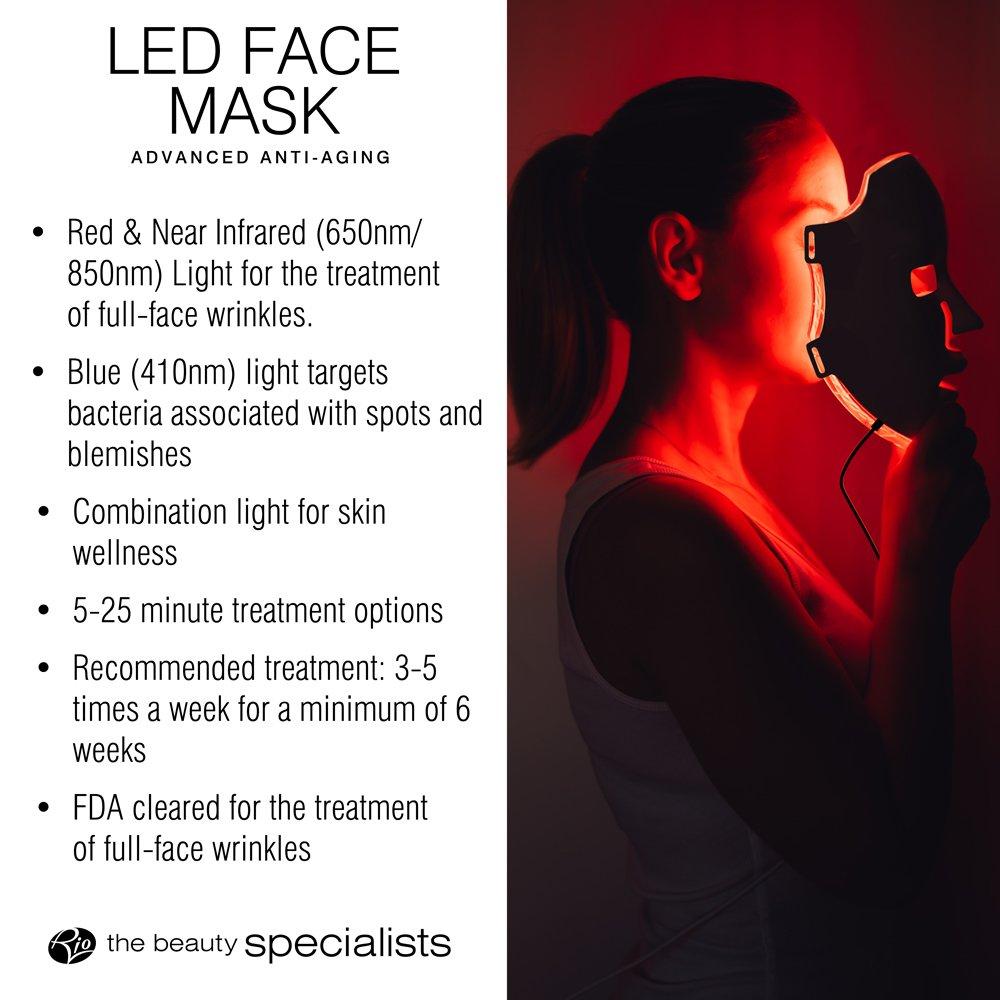White - Rio - Rio LED Beauty Face Mask - 5
