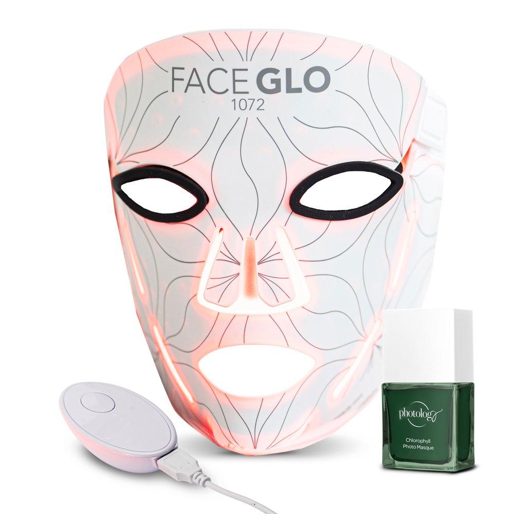 White - Rio - Rio FaceGLO with Photology Chlorophyll Light Mask - 1