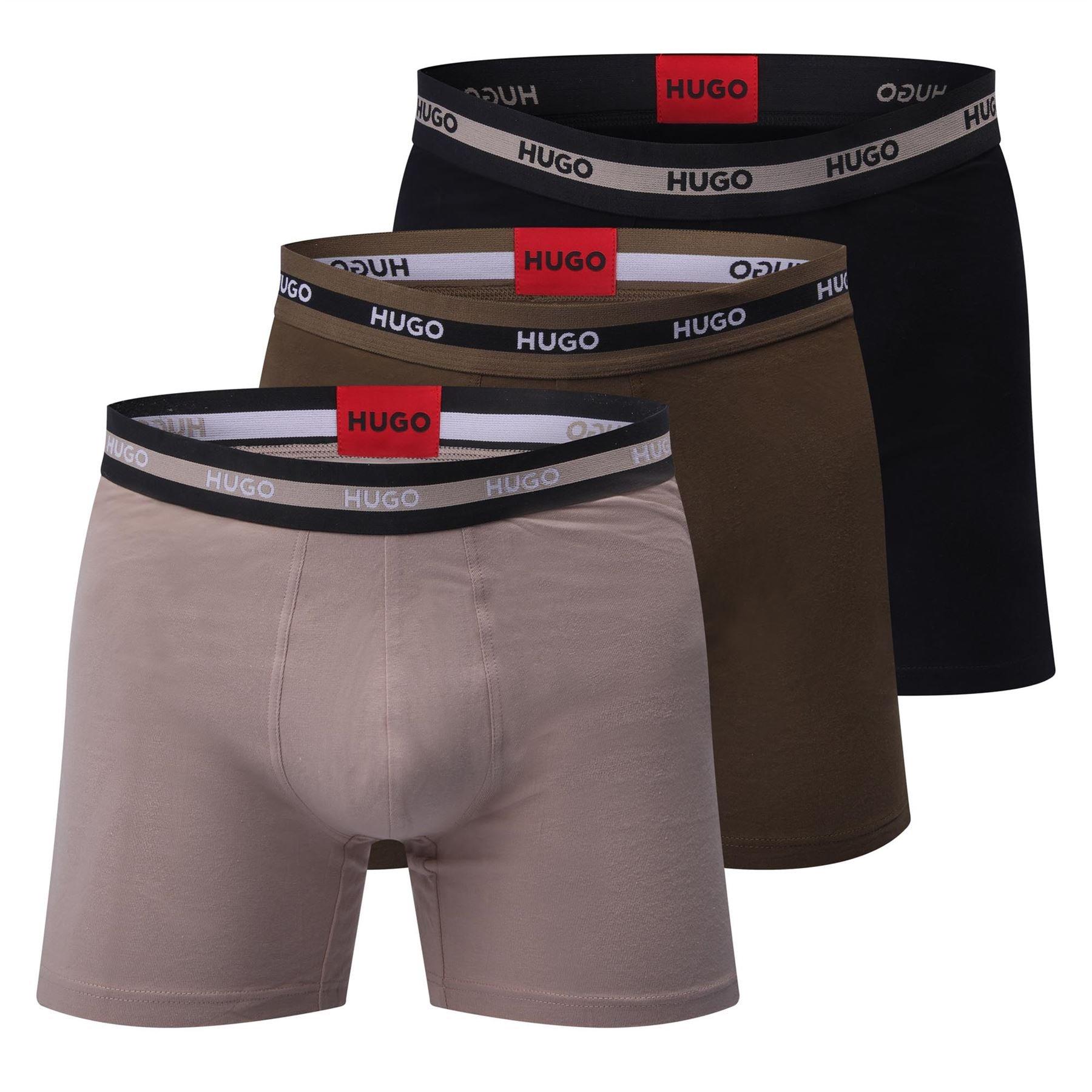 Multi Colour - Hugo - 3 Pack of Boxer Briefs - 2
