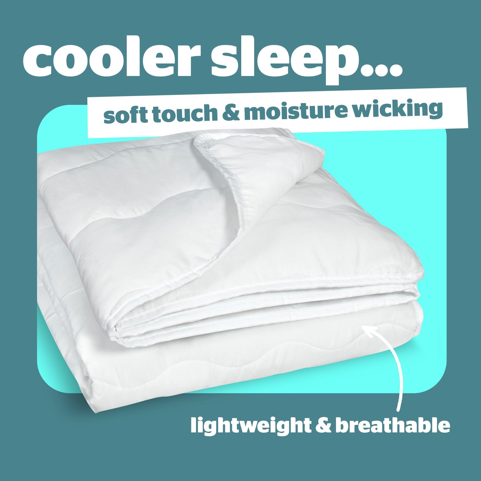 White - Silentnight - Summer Breeze Duvet 2.5 Tog - 6