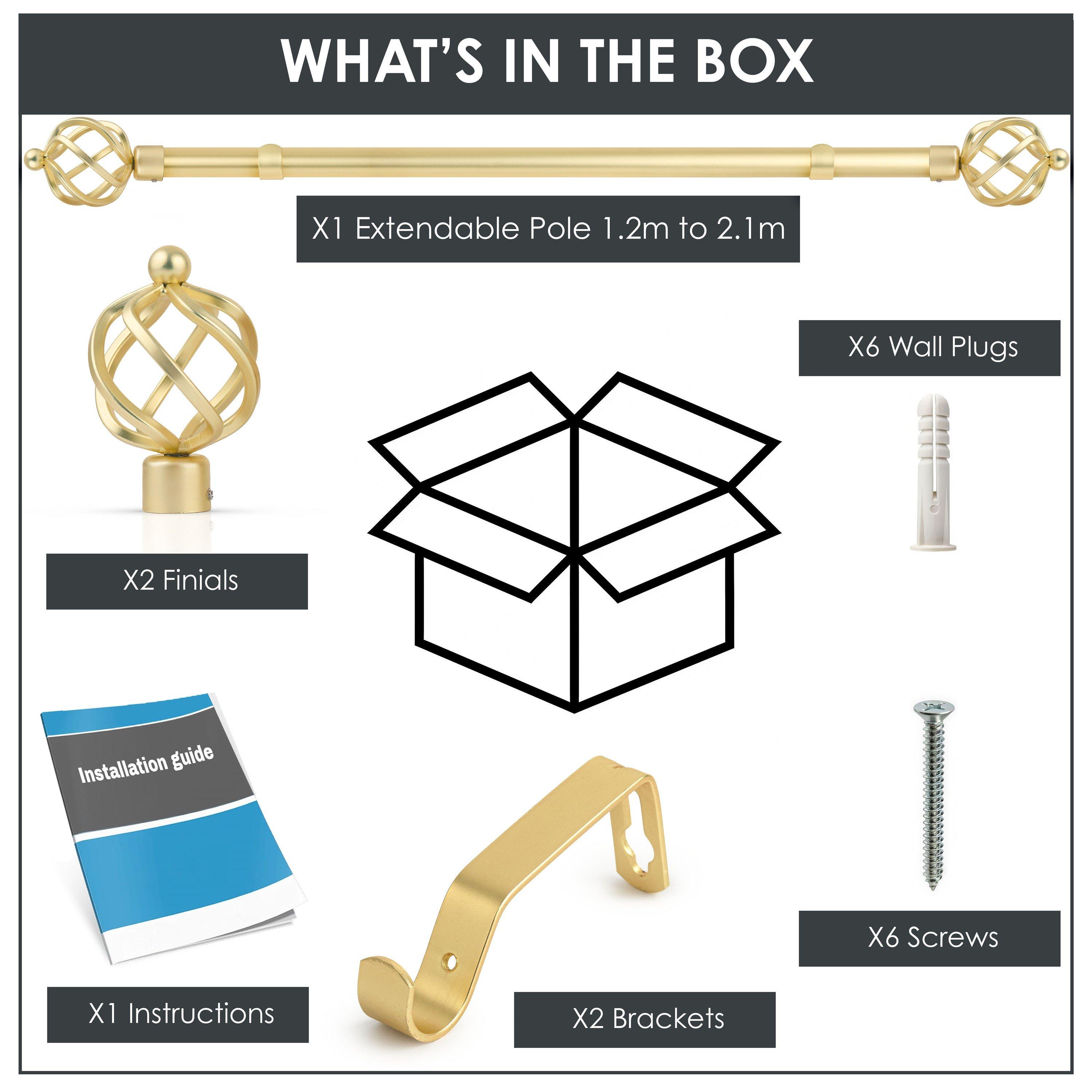 Matt Gold - Emma Barclay - Curtain Pole Extendable Bird Cage - 3