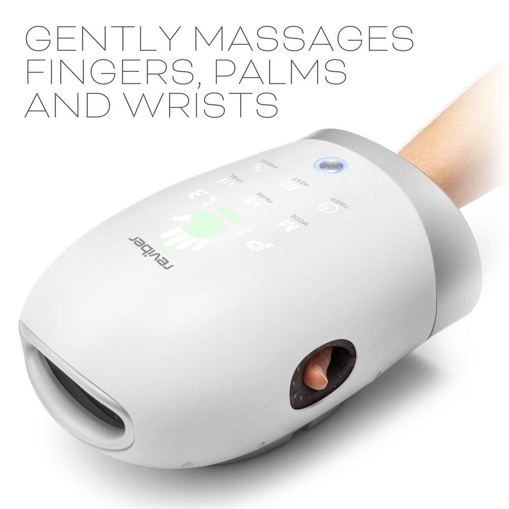 Reviber Reviber Hand Spa Massager with Heat & Finger Stret