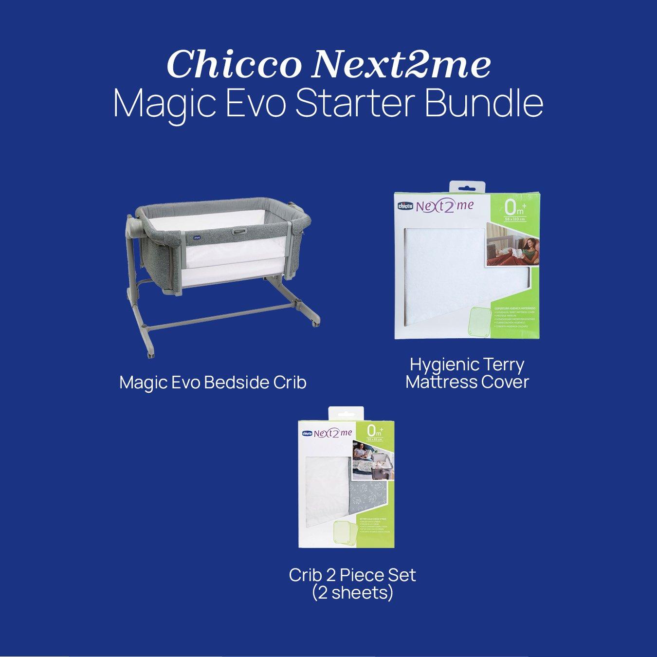 Grey Fox - Chicco - Next2Me Magic Evo Starter Bundle - 3