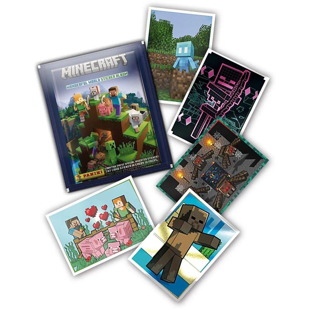 Merchandise - Minecraft - Wonderful World Sticker Collection Pack - 2