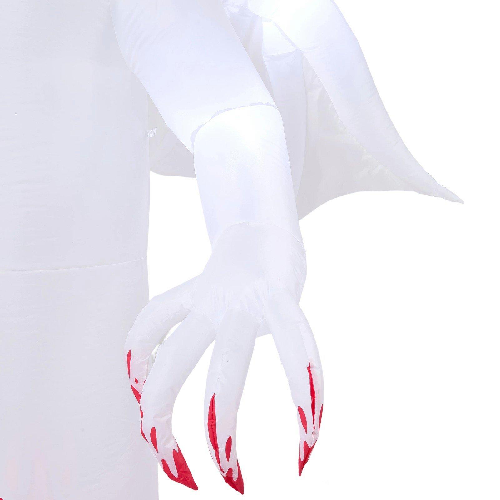 White - LIFE IDEAS - 10.2FT Halloween Inflatable Scream Ghost - 7
