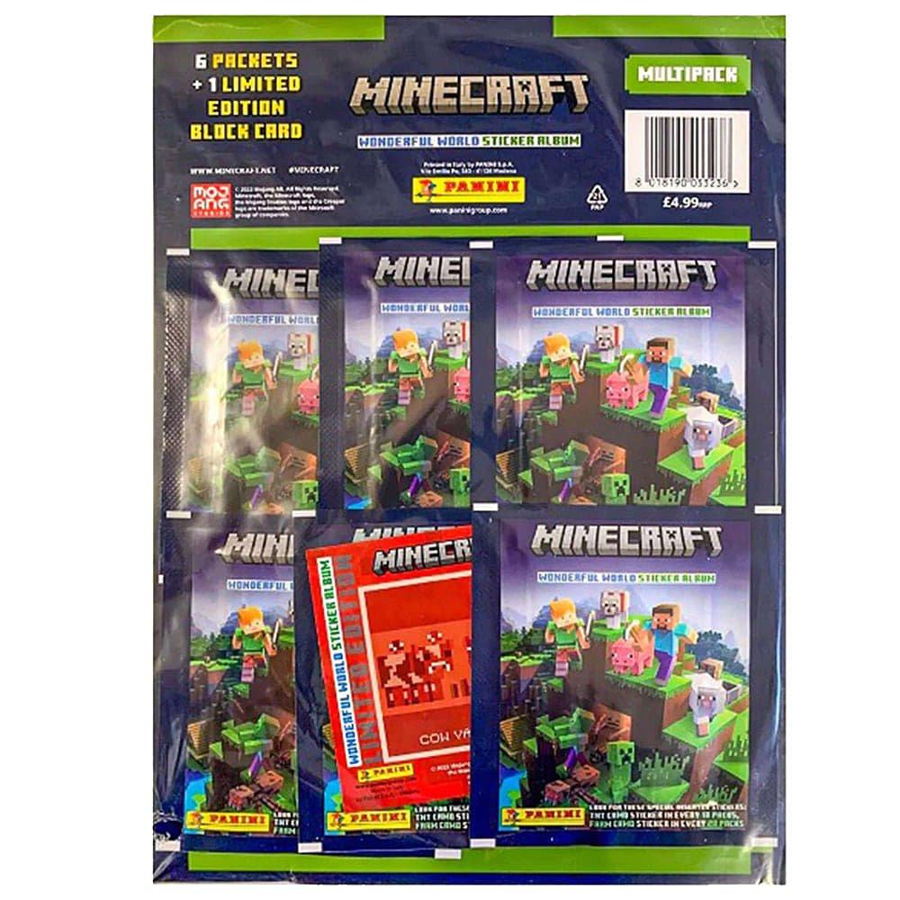 Merchandise - Minecraft - Wonderful World Sticker Multipack