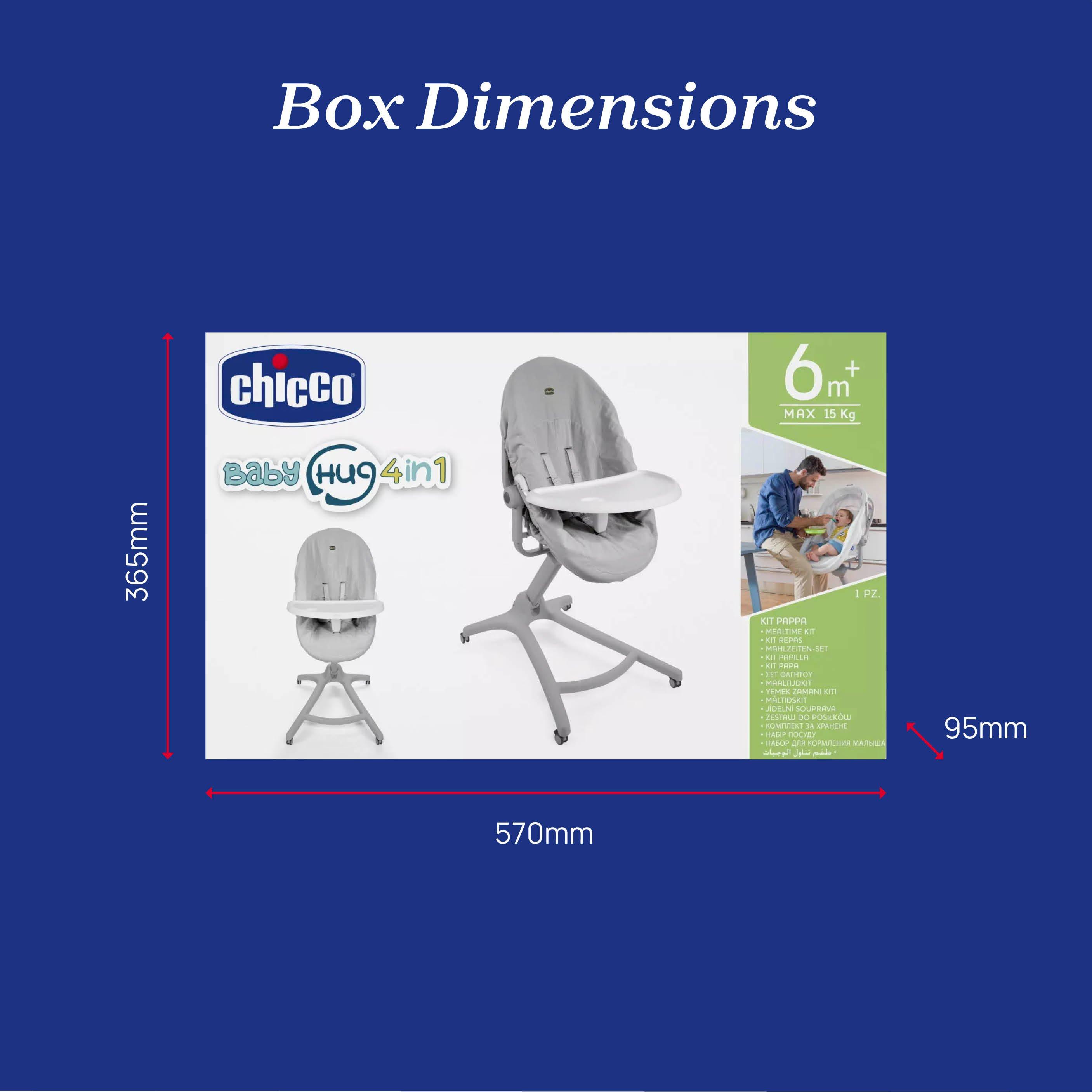 Neutral - Chicco - Baby Hug 4-in-1 Meal Kit - 4