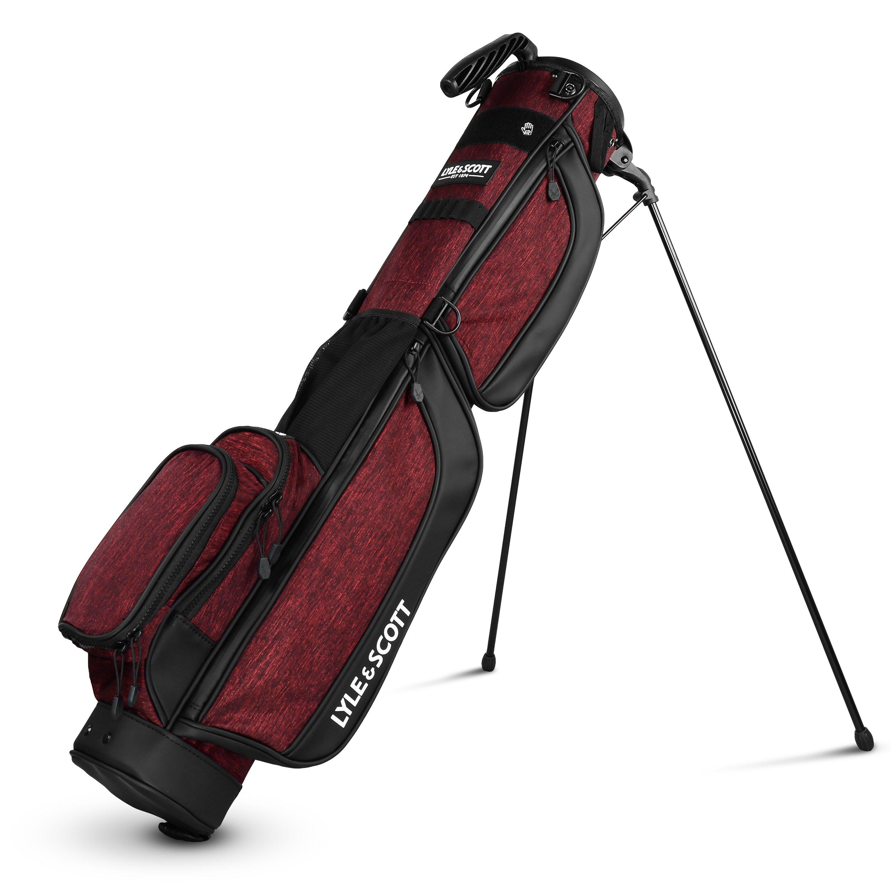 Fion Red - Lyle and Scott - Gleneagle 5.3'' Golf Stand Bag - 1