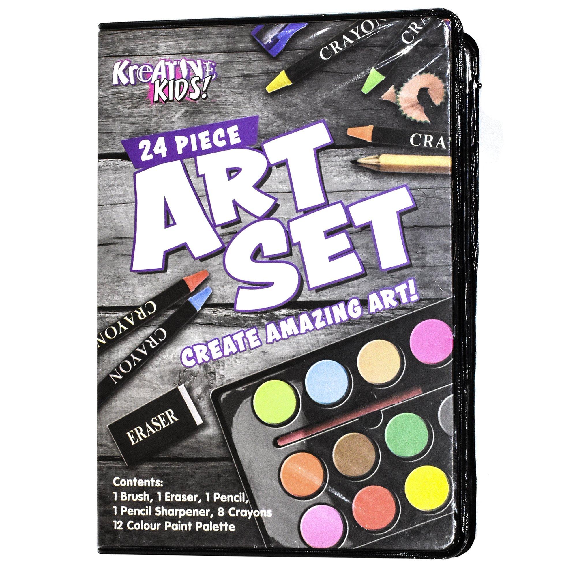 Kandytoys 24 Piece Art Set - Multi Colour