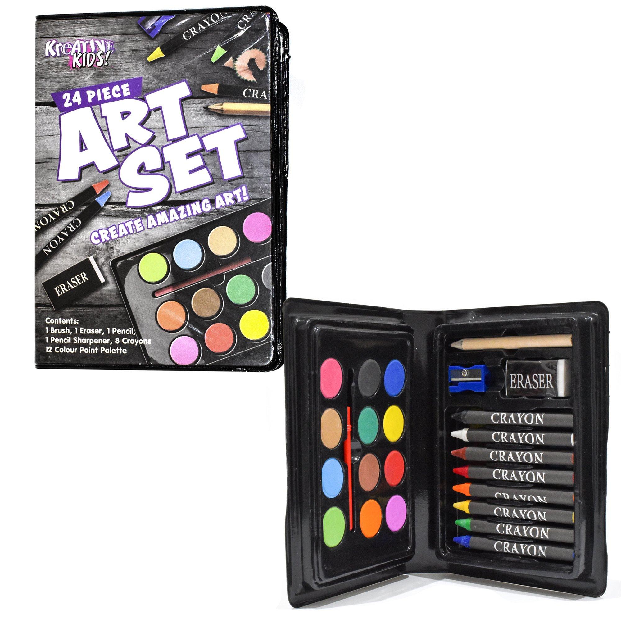 Multi Colour - Kandytoys - 24 Piece Art Set - 3