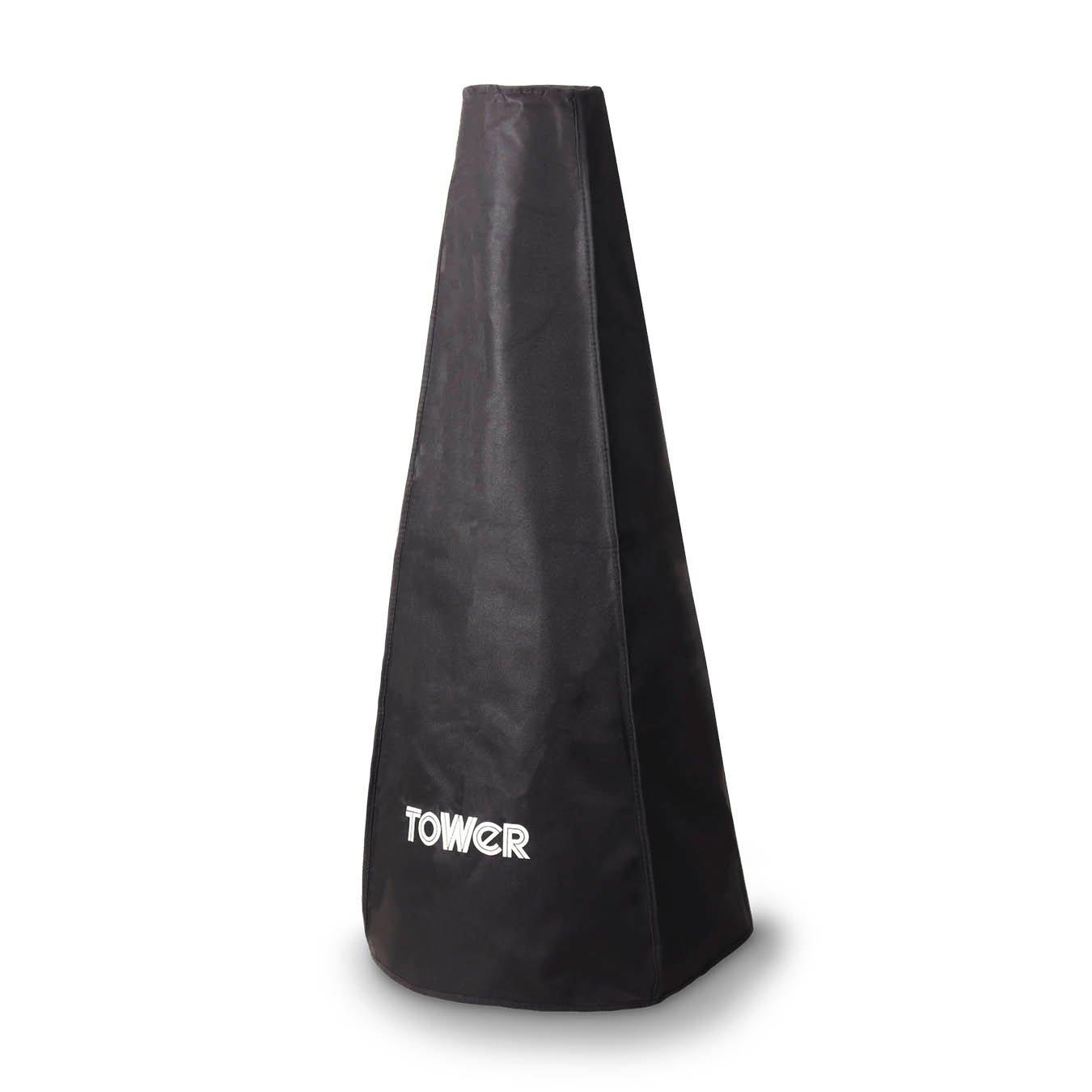Black - Tower - Cover For Wood Burner Chiminea - 1