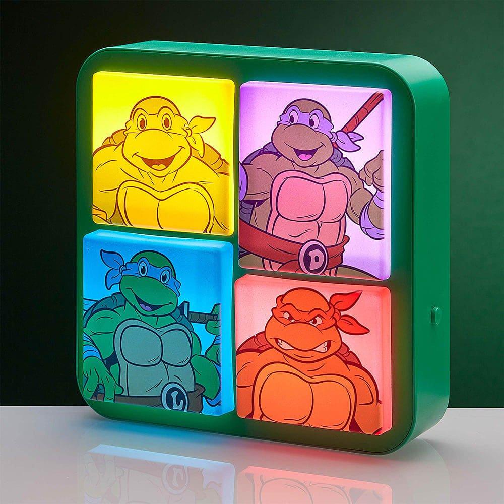 Green - Paladone - TMNT 3D Lamp - 4