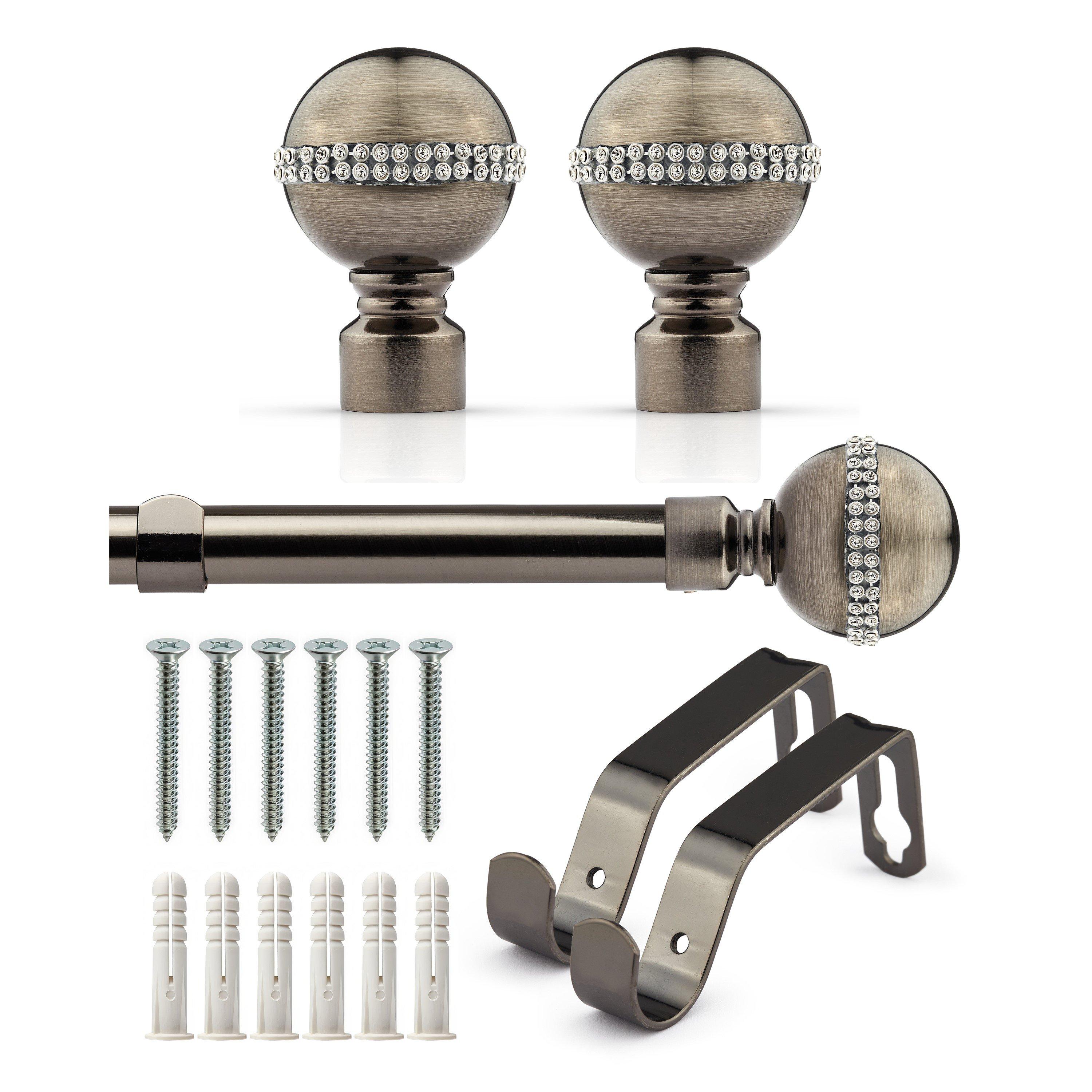 Curtain Pole Extendable Diamond