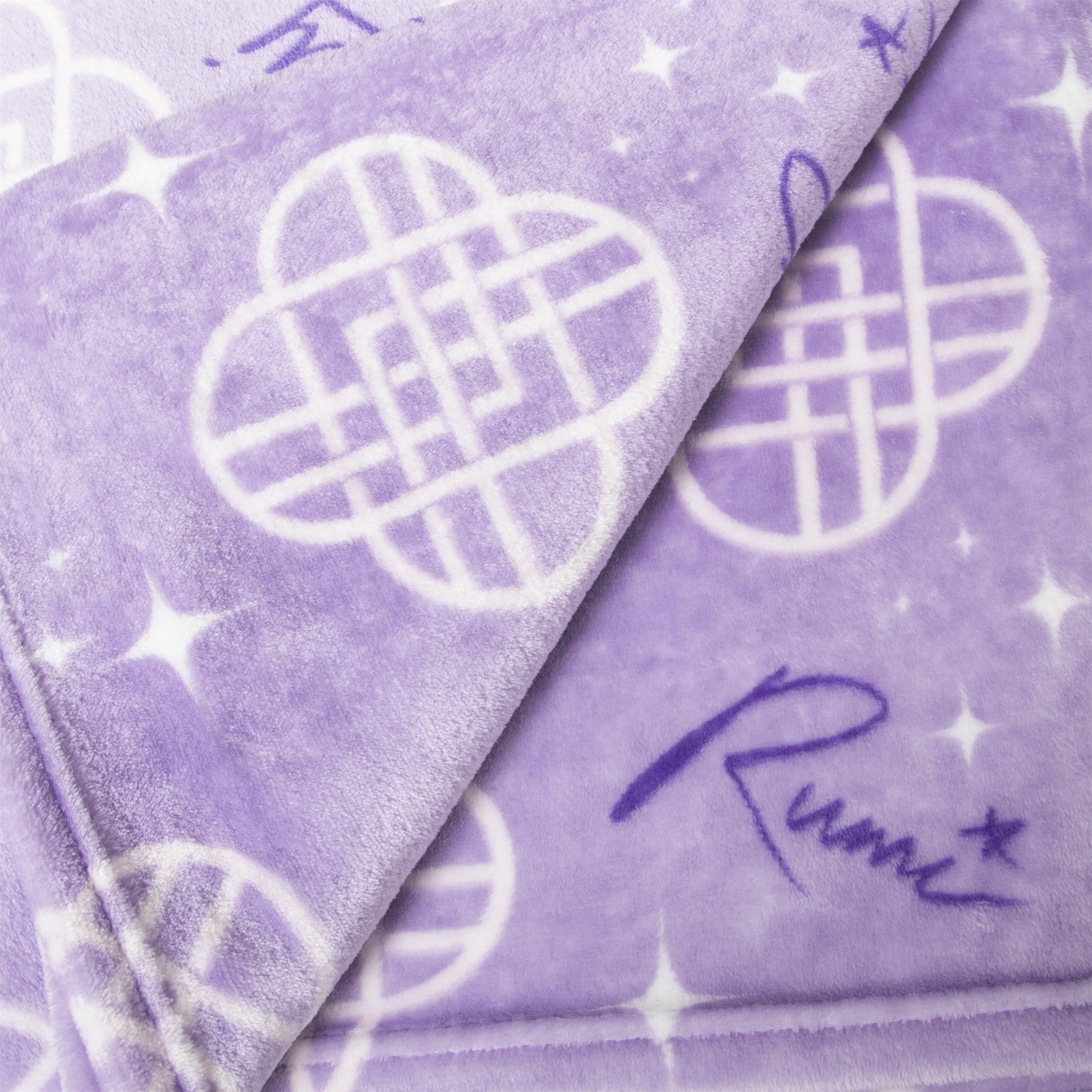 Purple - K Pop Demon Hunters - KPop Demon Hunters Golden Fleece Blanket - 3