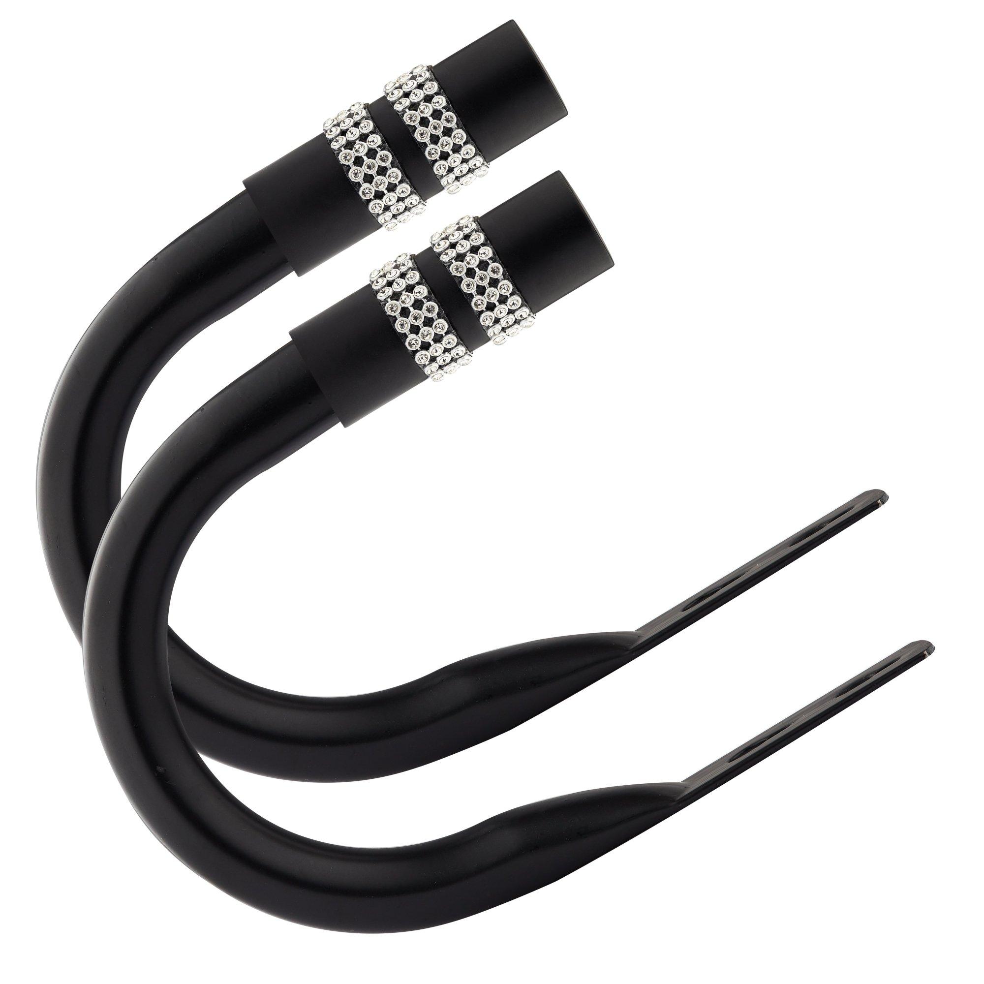 Matt Black - Emma Barclay - Metal Holdback Pair Tiebacks Diamante - 1