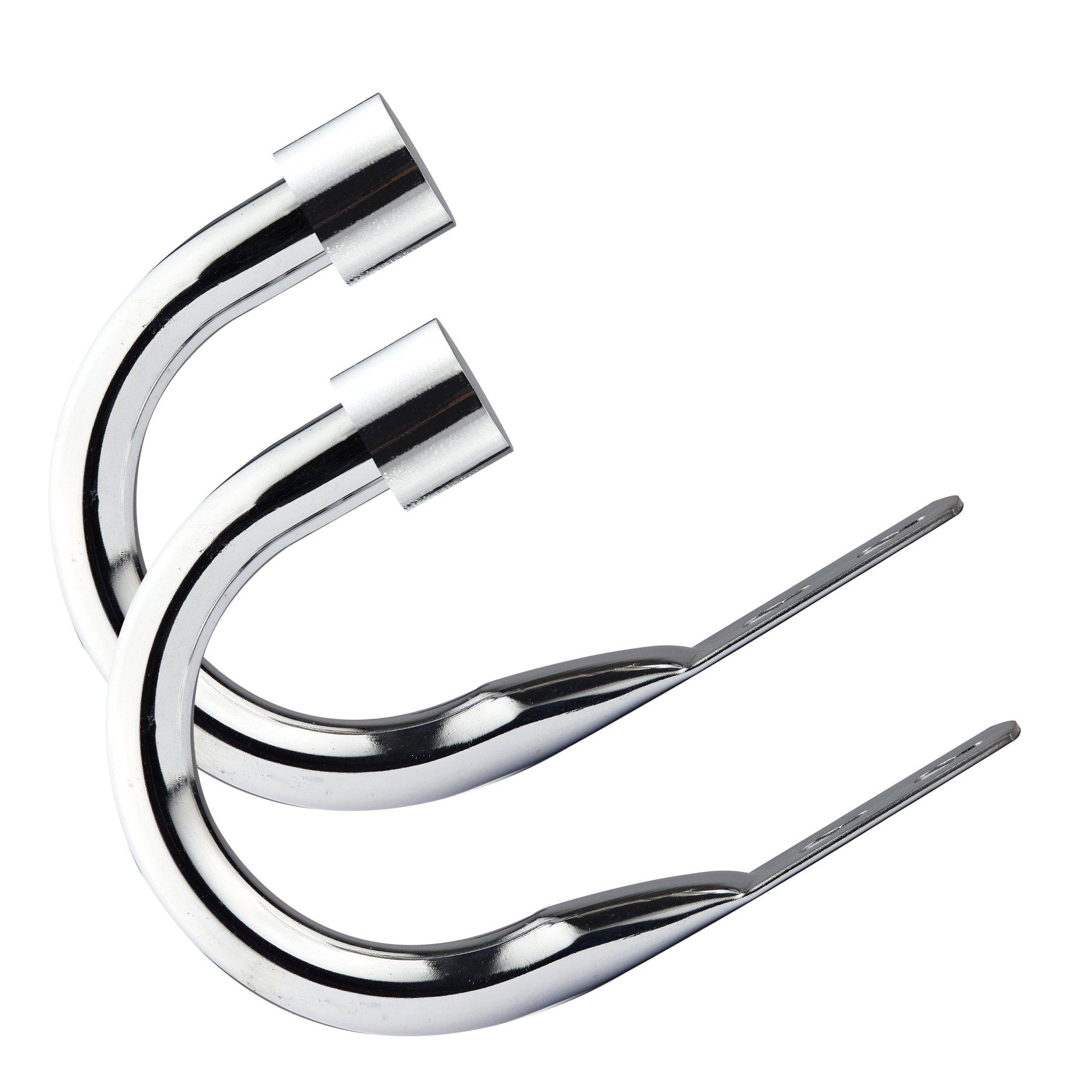 Metal Holdback Pair Tiebacks Full Stop