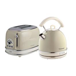 Ariete ARPK10 VINTAGE DOME KETTLE & 2SL TOASTER PK