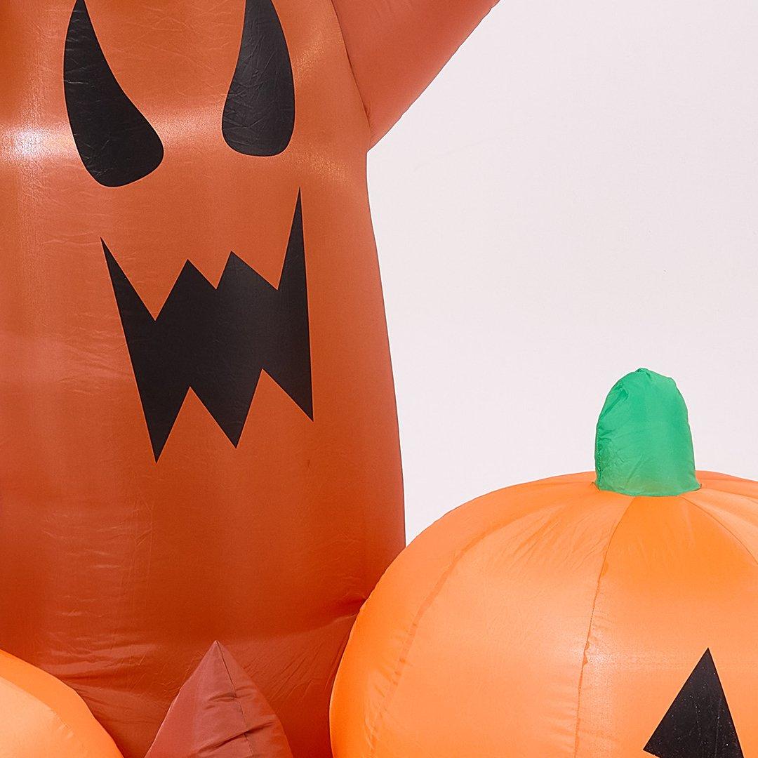 Brown - LIFE IDEAS - 2.4M Halloween Inflatable Haunted Tree - 5