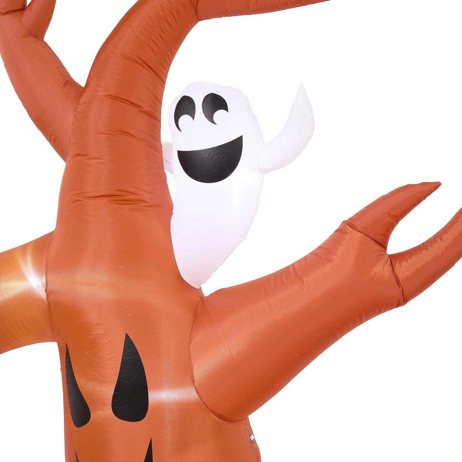 Brown - LIFE IDEAS - 2.4M Halloween Inflatable Haunted Tree - 7