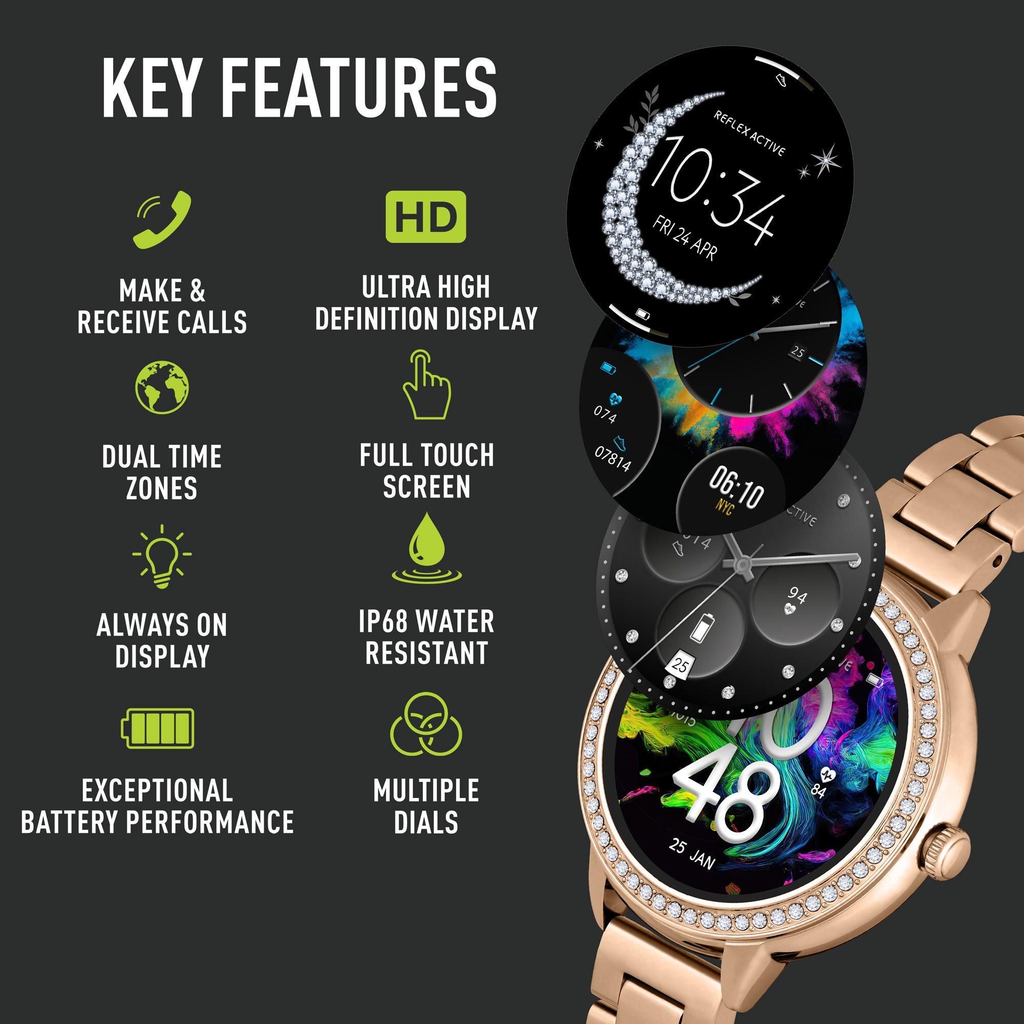 Rose Gold - Reflex Active - Reflex Active Series 41 Rose Gold Amoled Watch - 2