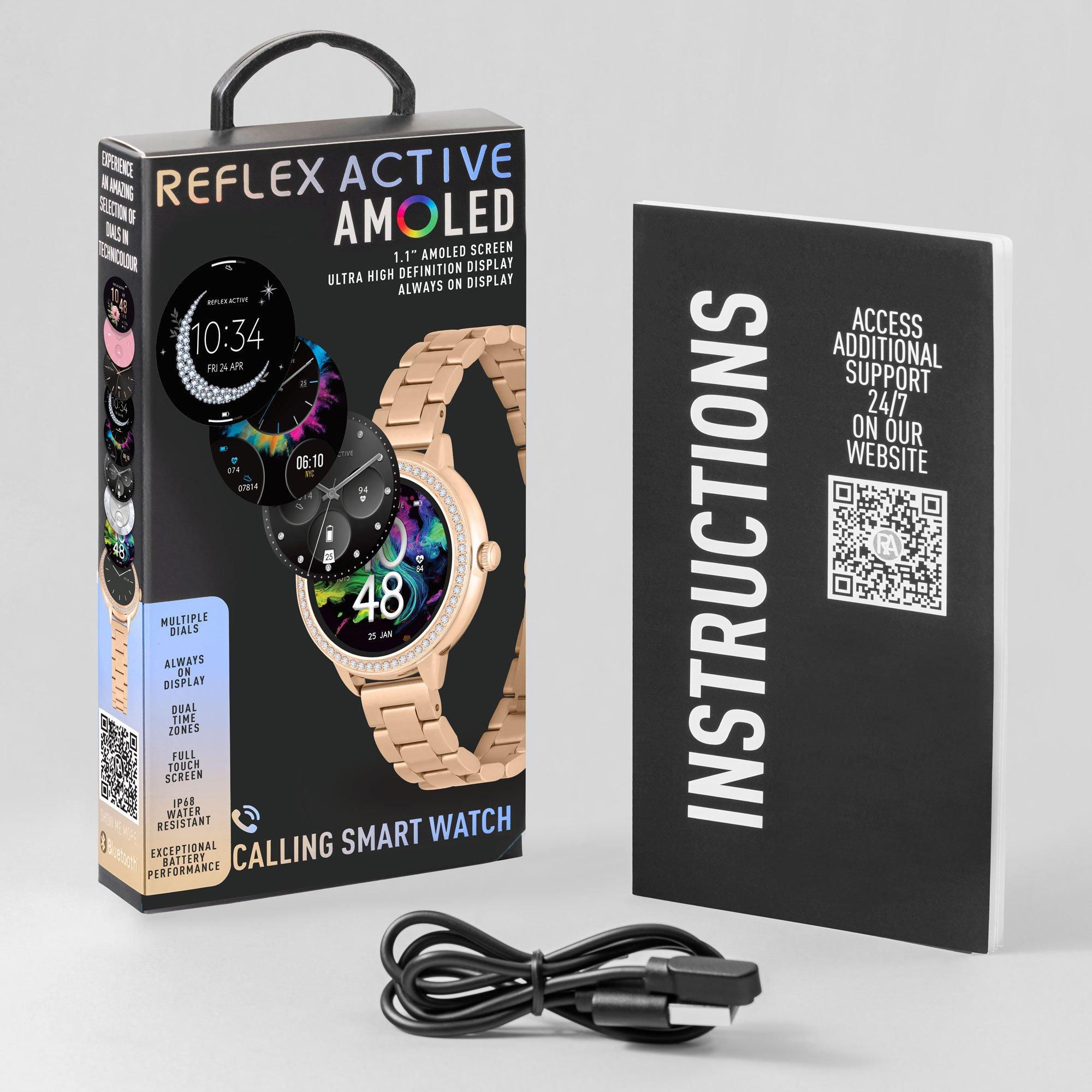 Rose Gold - Reflex Active - Reflex Active Series 41 Rose Gold Amoled Watch - 6