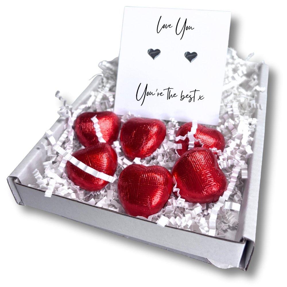 Silver - Aye Do Gifts - Love You Youre the Best Earrings Mini Gift Hamper - 1