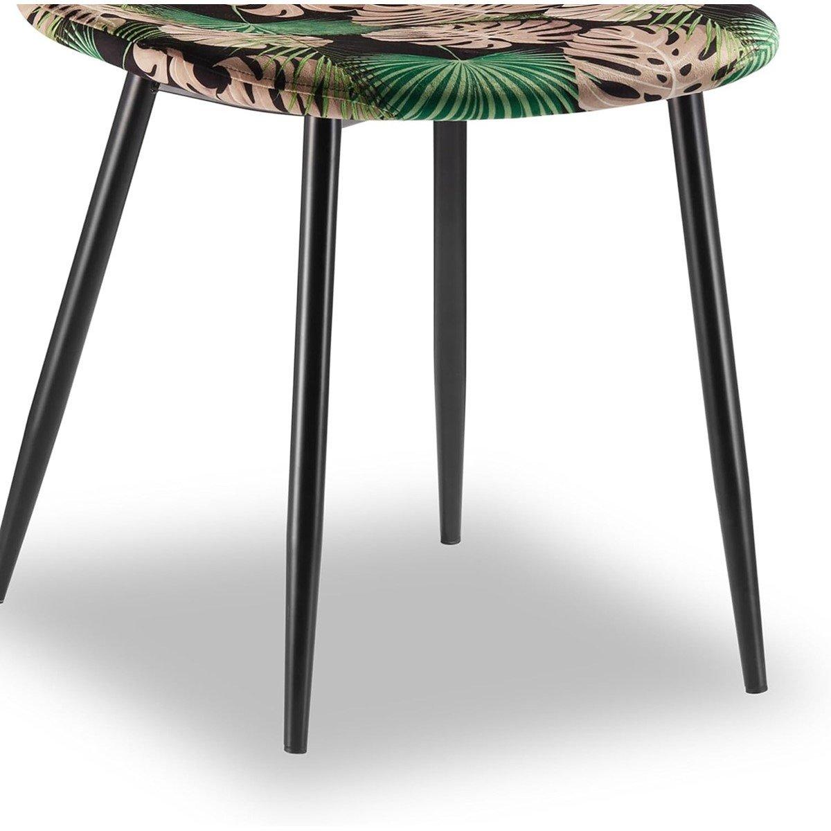 Multi - VonHaus - Leighton Set of 2 Dining Chairs - 9