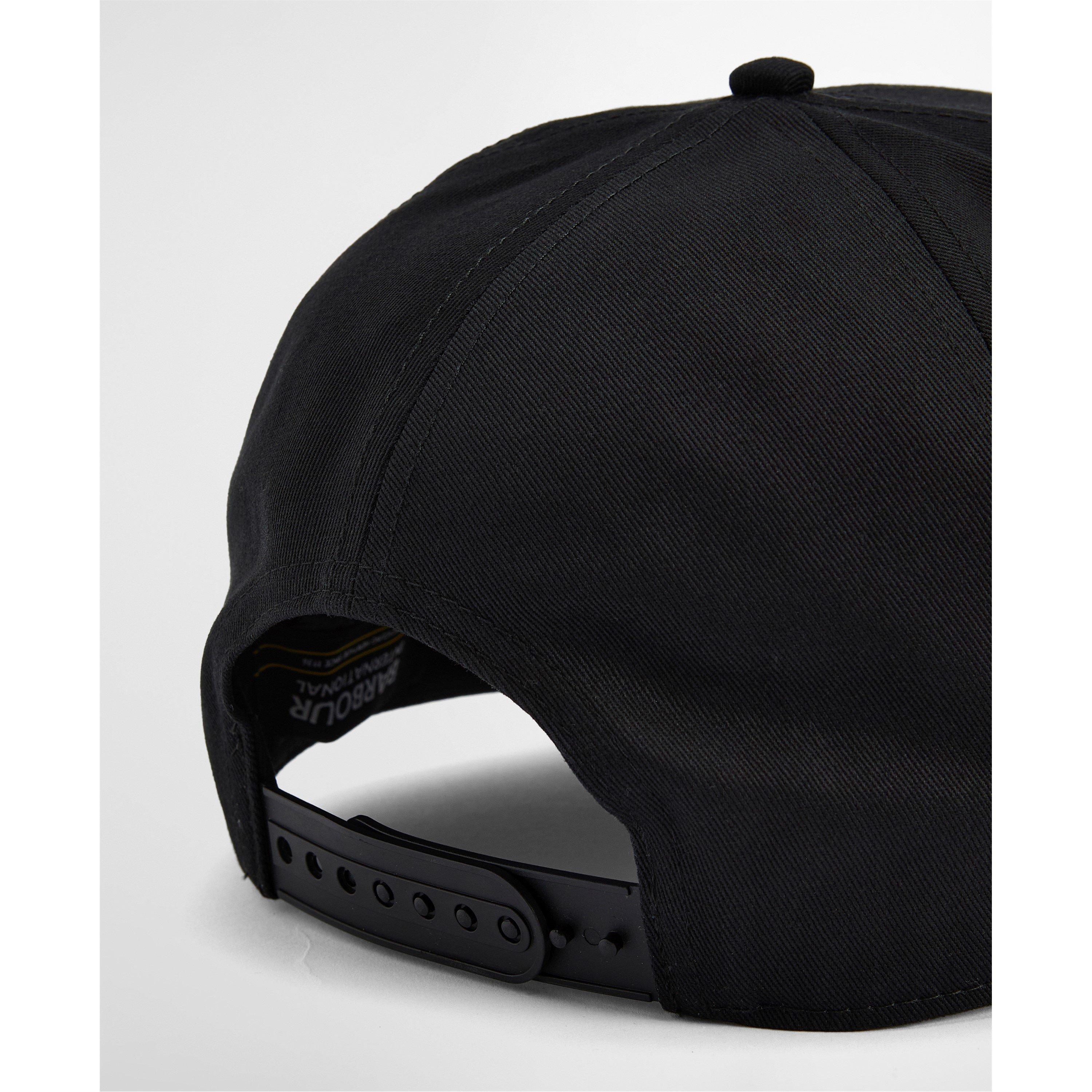 Black - Barbour International - Mens Duke Trucker Cap - 6