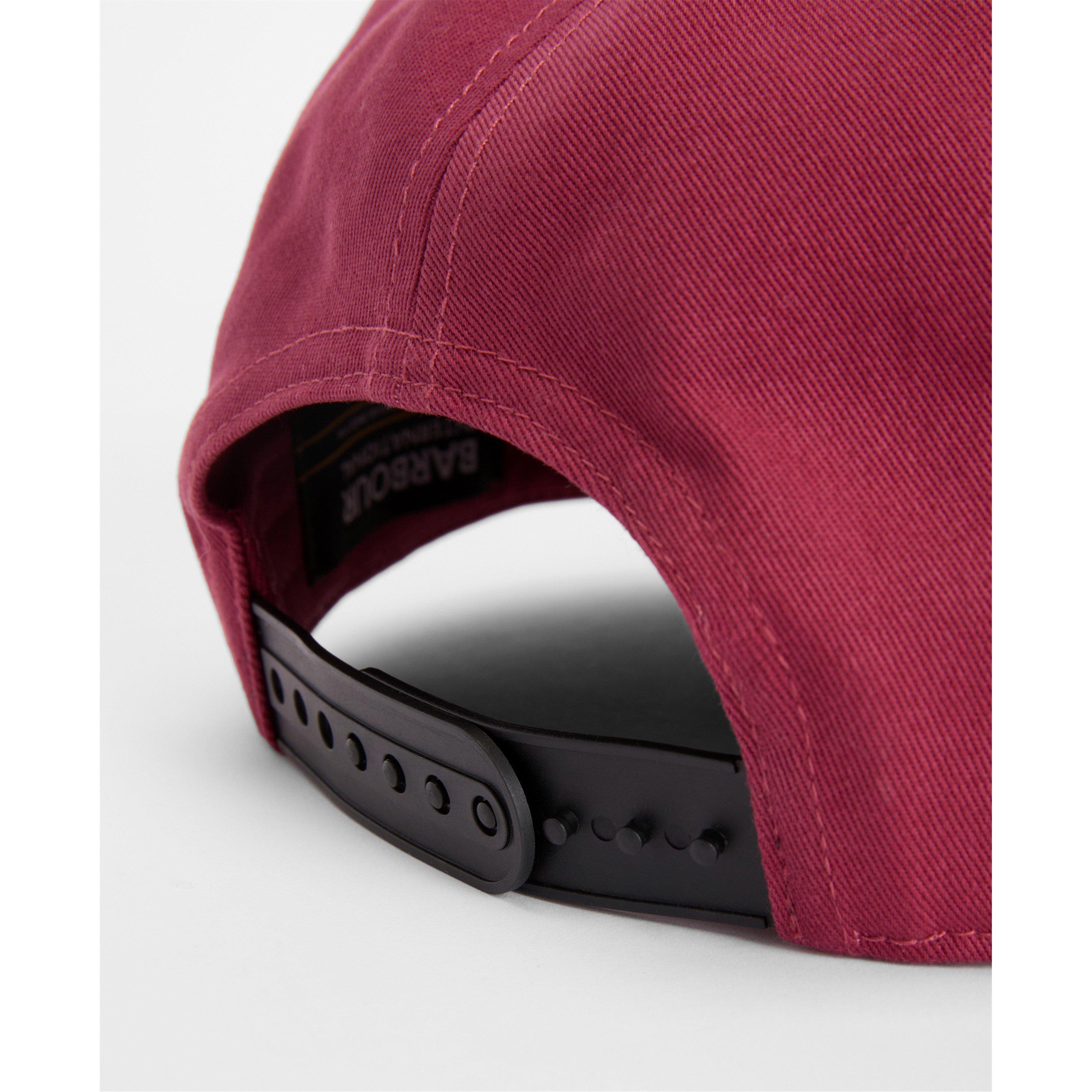 Bordeaux - Barbour International - Duke Trucker Cap - 6