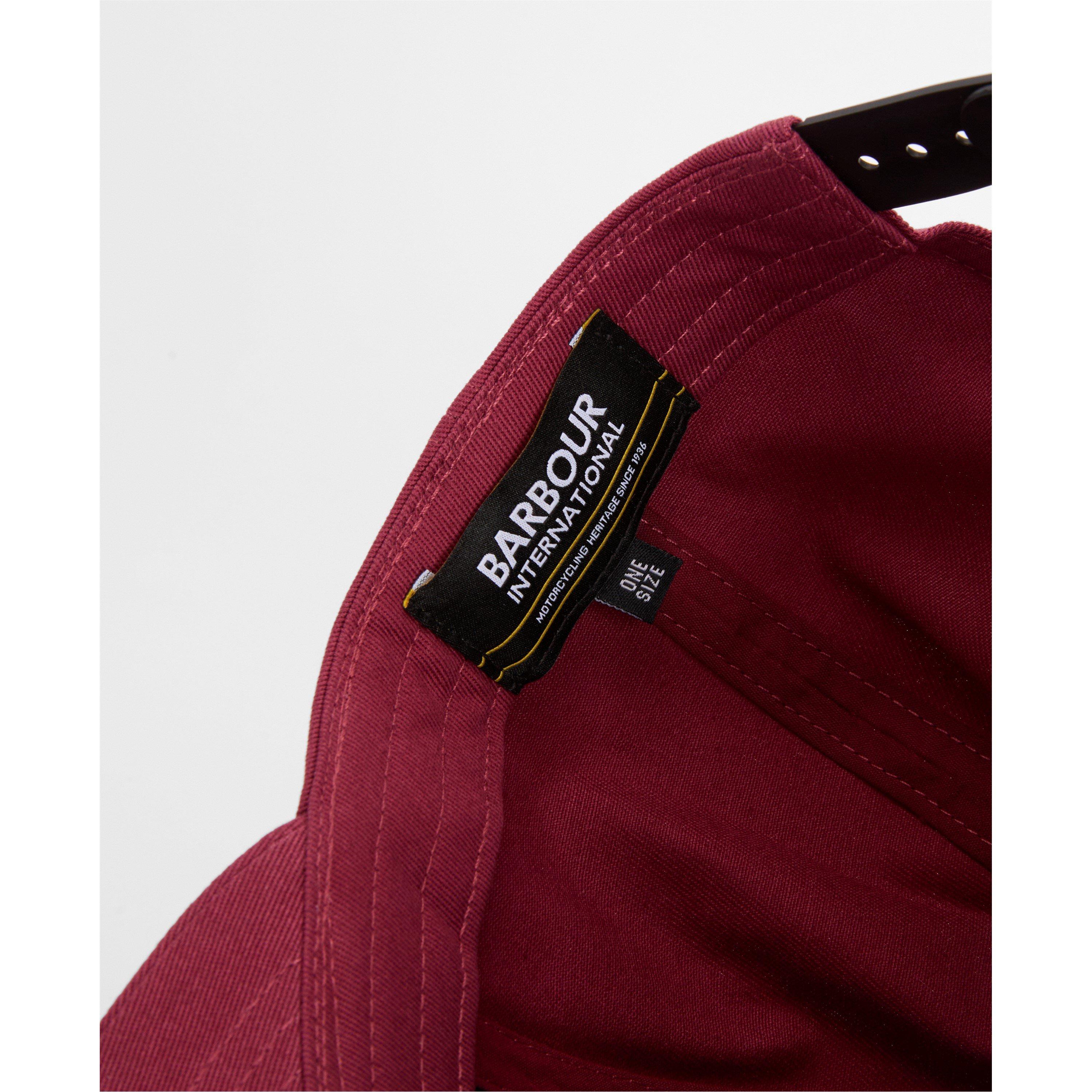 Bordeaux - Barbour International - Duke Trucker Cap - 7