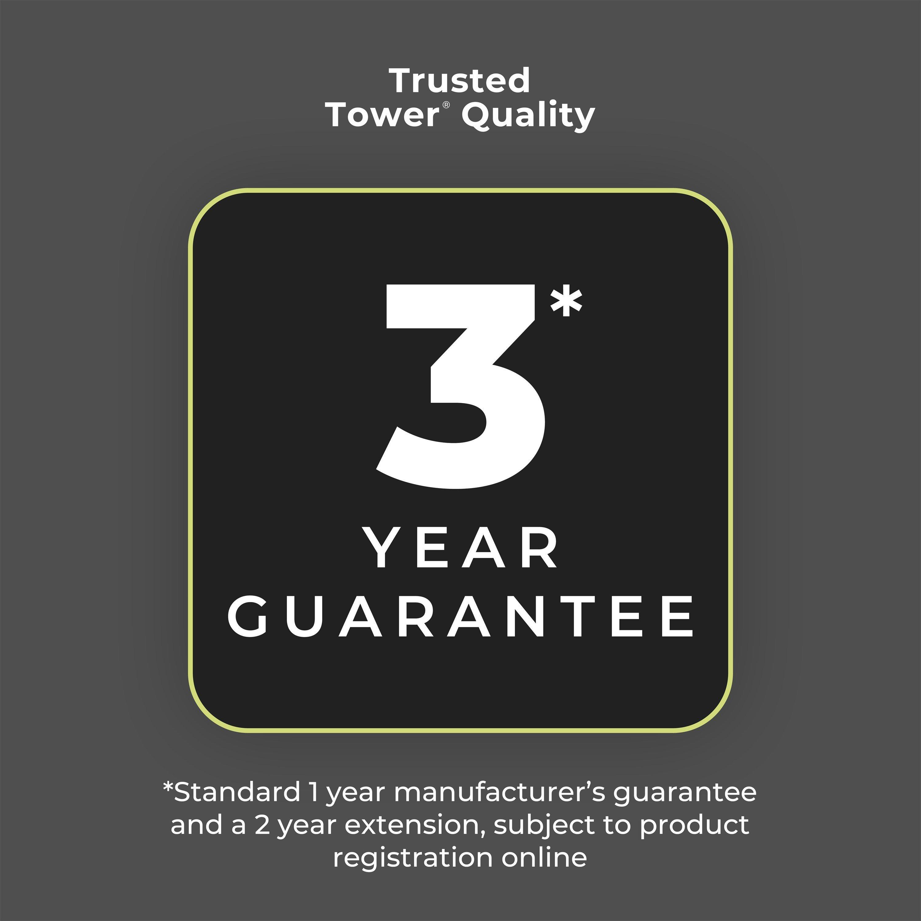 Graphite - Tower - Tower Elite 8L Dual Basket Air Fryer Graphite Grey - 8