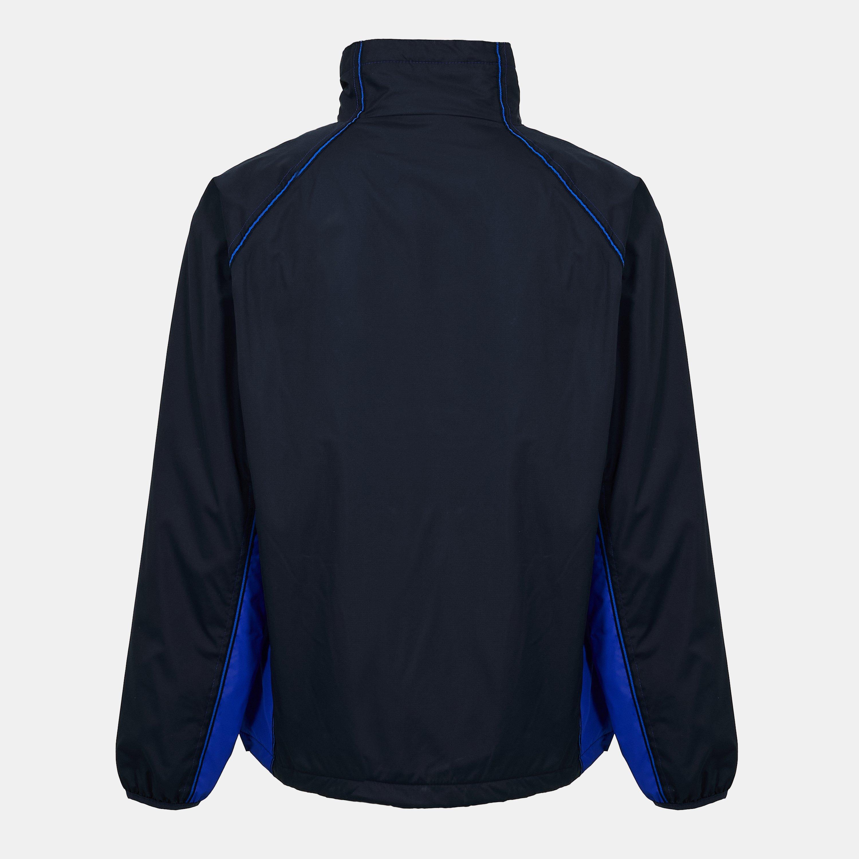 Marineblauw/Koningsblauw - Gilbert - Adults Weather-Resistant Technical Athletic Fit Performance Rugby Jacket - 2