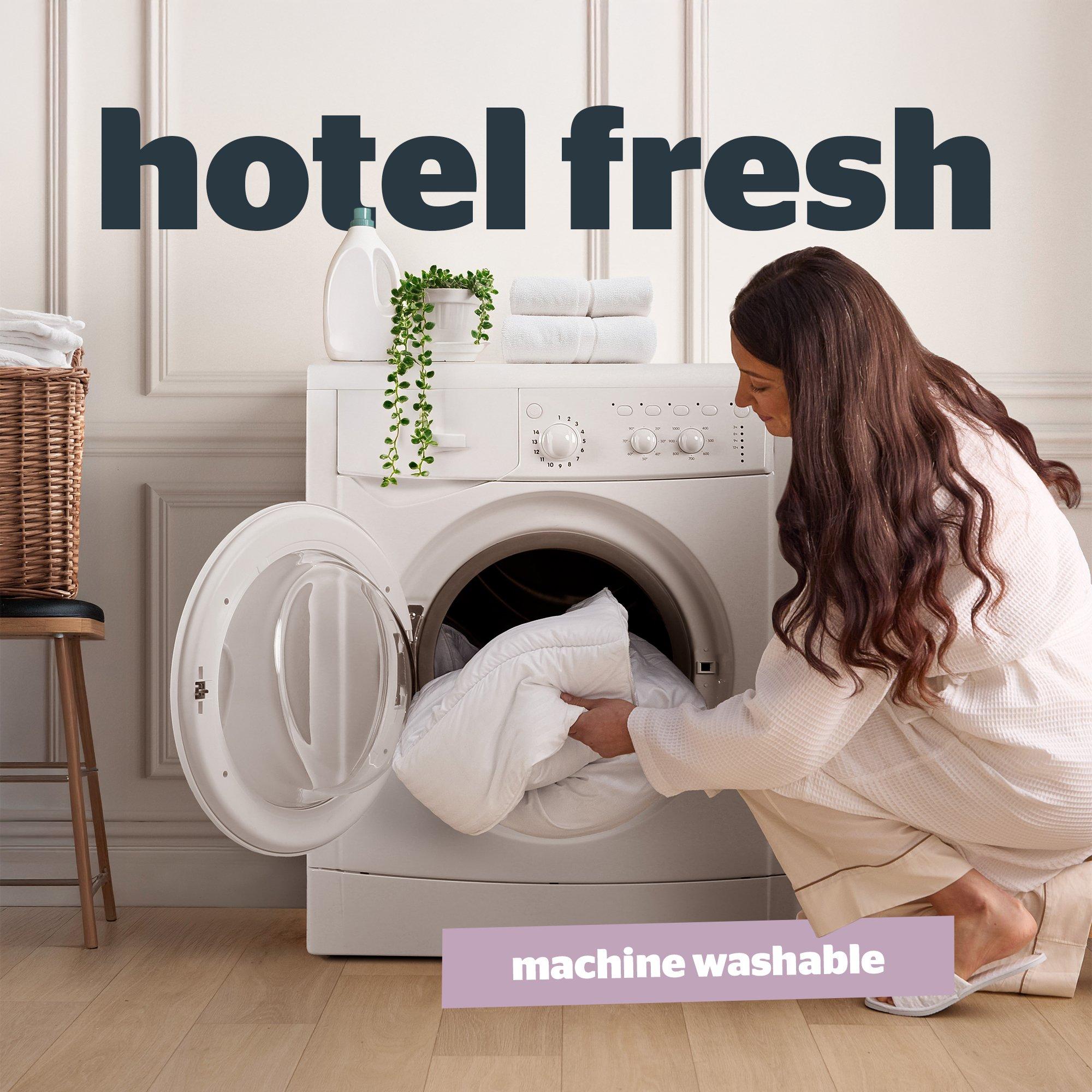 White - Silentnight - Hotel Collection Mattress Protector - 6