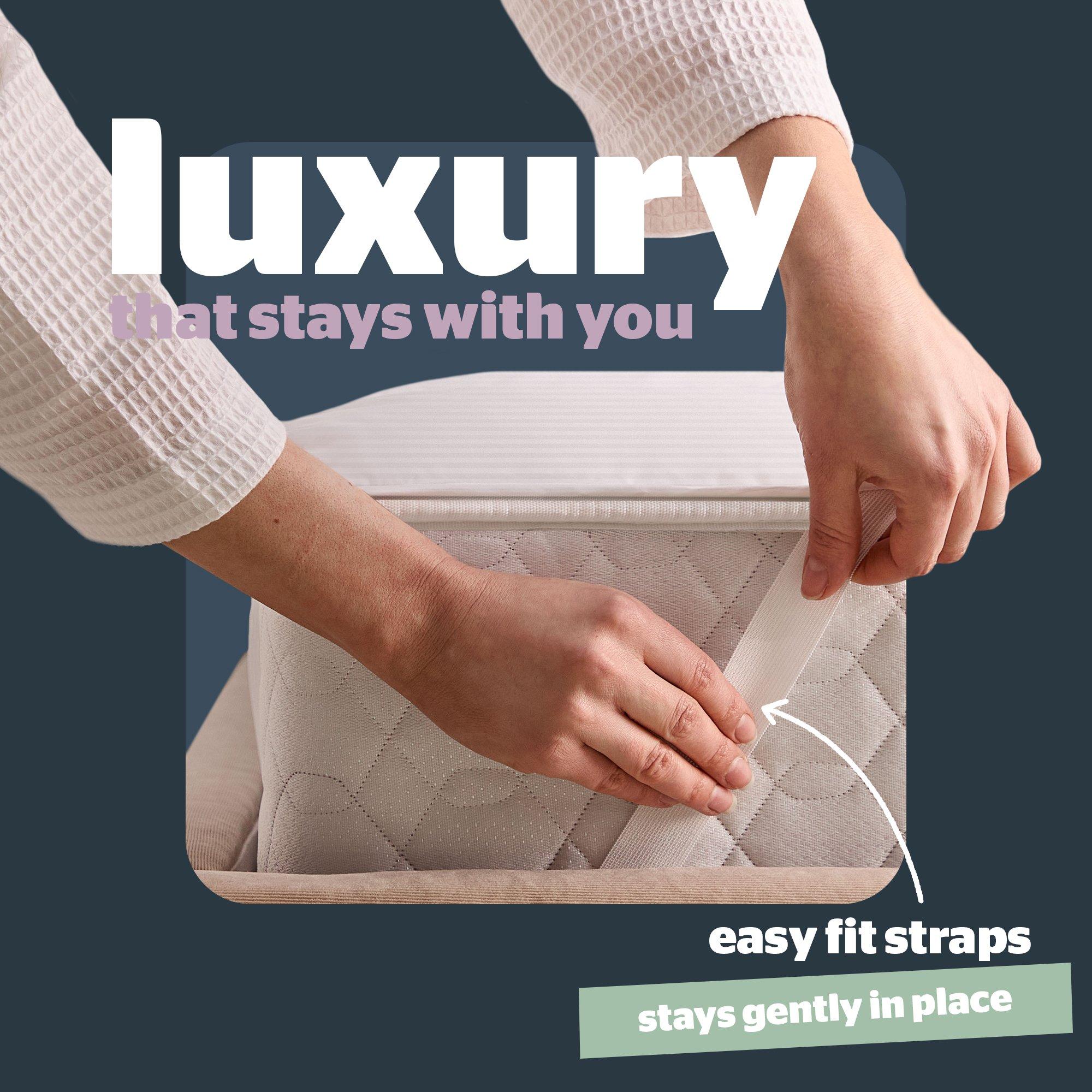 White - Silentnight - Hotel Collection Mattress Protector - 7