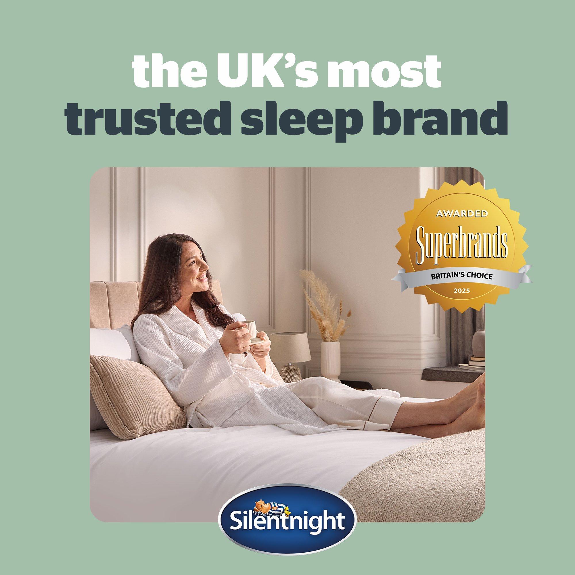 White - Silentnight - Hotel Collection Mattress Protector - 9