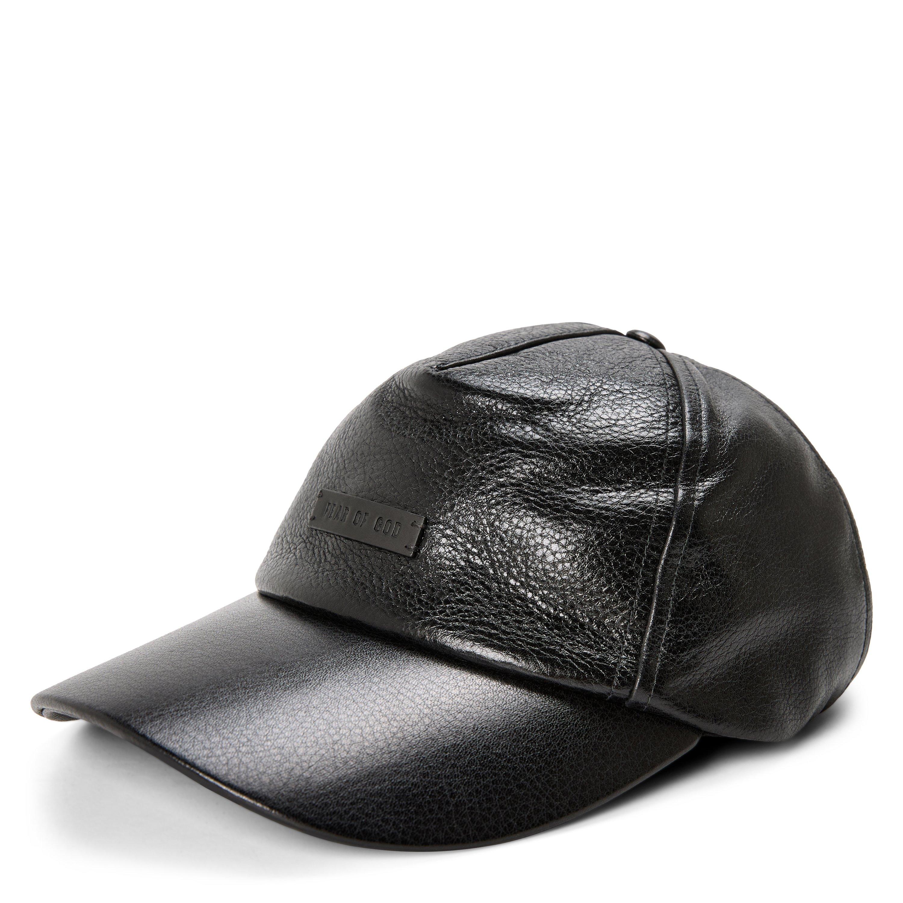 Black - Fear Of God - FOG Leather Bsball C Sn99 - 1