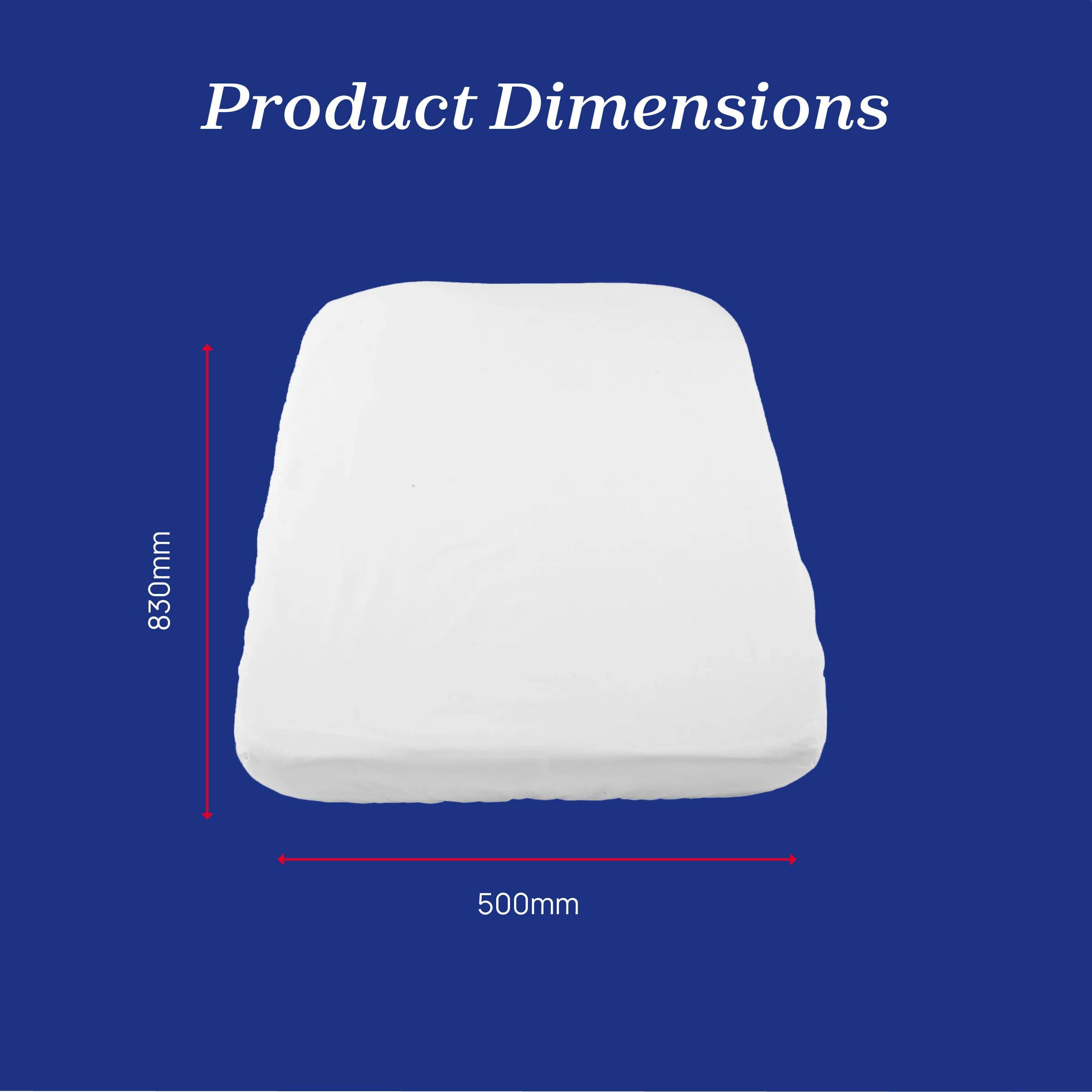 White - Chicco - Next2Me Replacement Mattress - 4