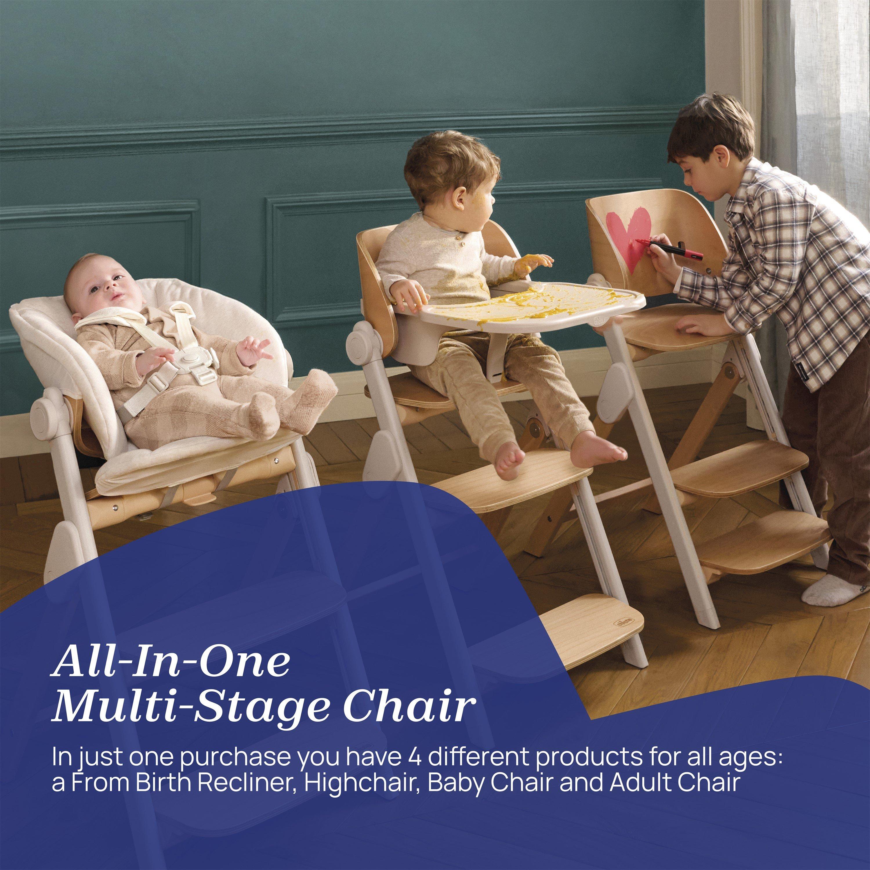 Fossil - Chicco - Meraviglia 4-in-1 Folding Multi-Stage Highchair - 3