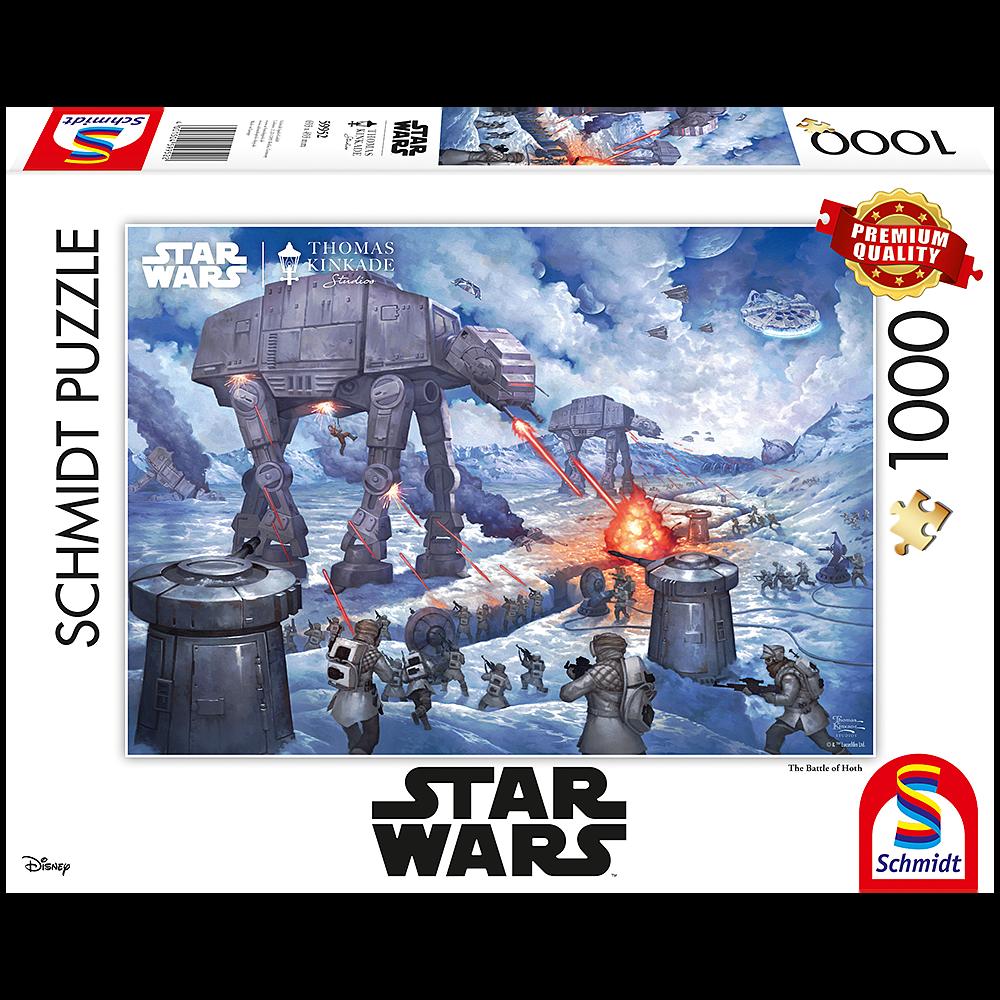 Star Wars  Thomas Kinkade: Battle Of Hoth (1000Pc) - Merchandise