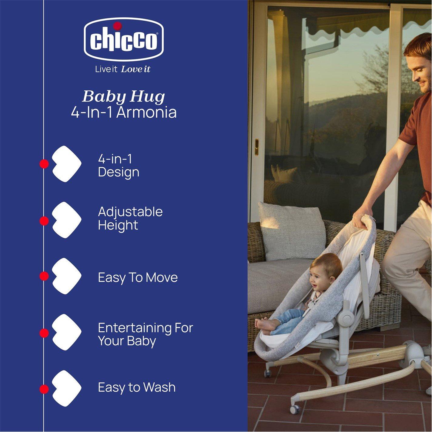 Scandinavian - Chicco - Baby Hug 4-in-1 Newborn to Toddler Chair - 2
