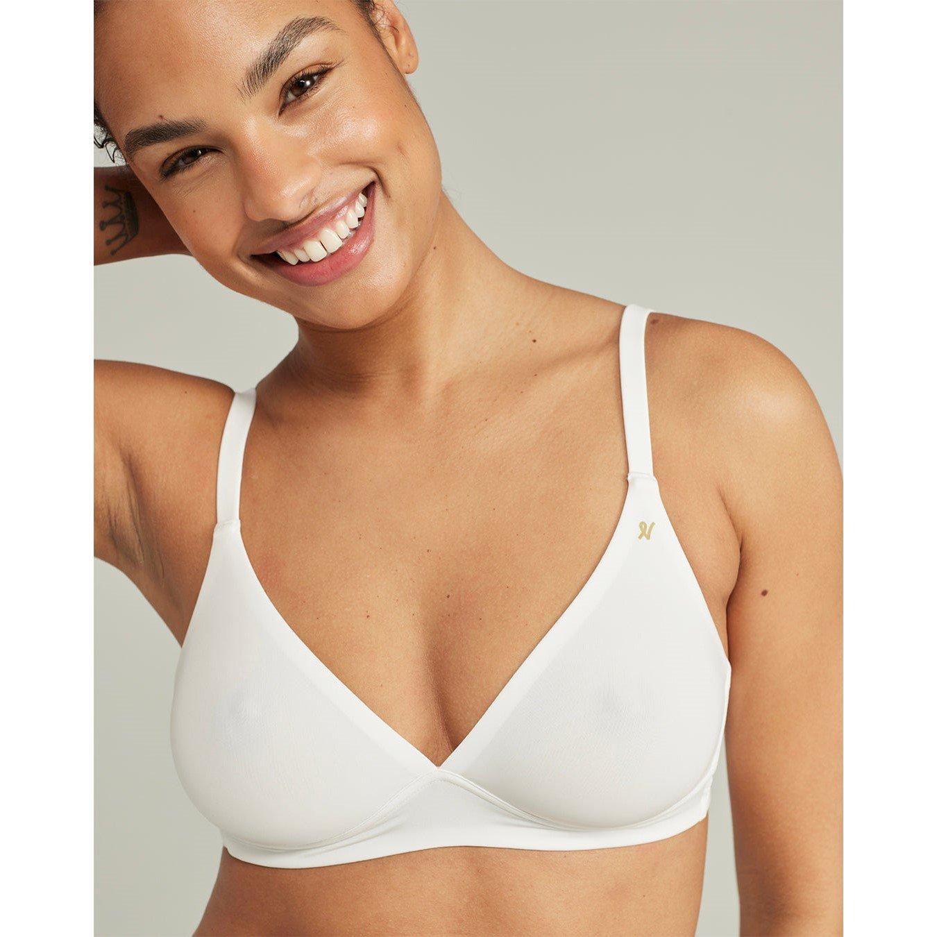 White - Nudea - EASY DOES IT BRALETTE SECOND SKIN STRETCH - 3