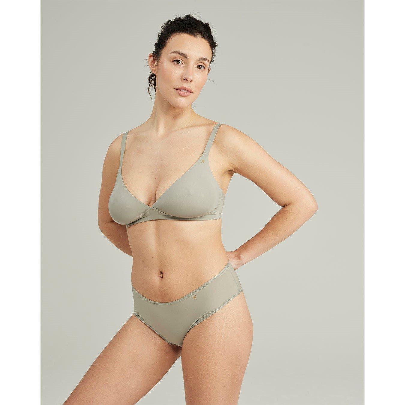 Sage Green - Nudea - EASY DOES IT BRALETTE SECOND SKIN STRETCH - 3