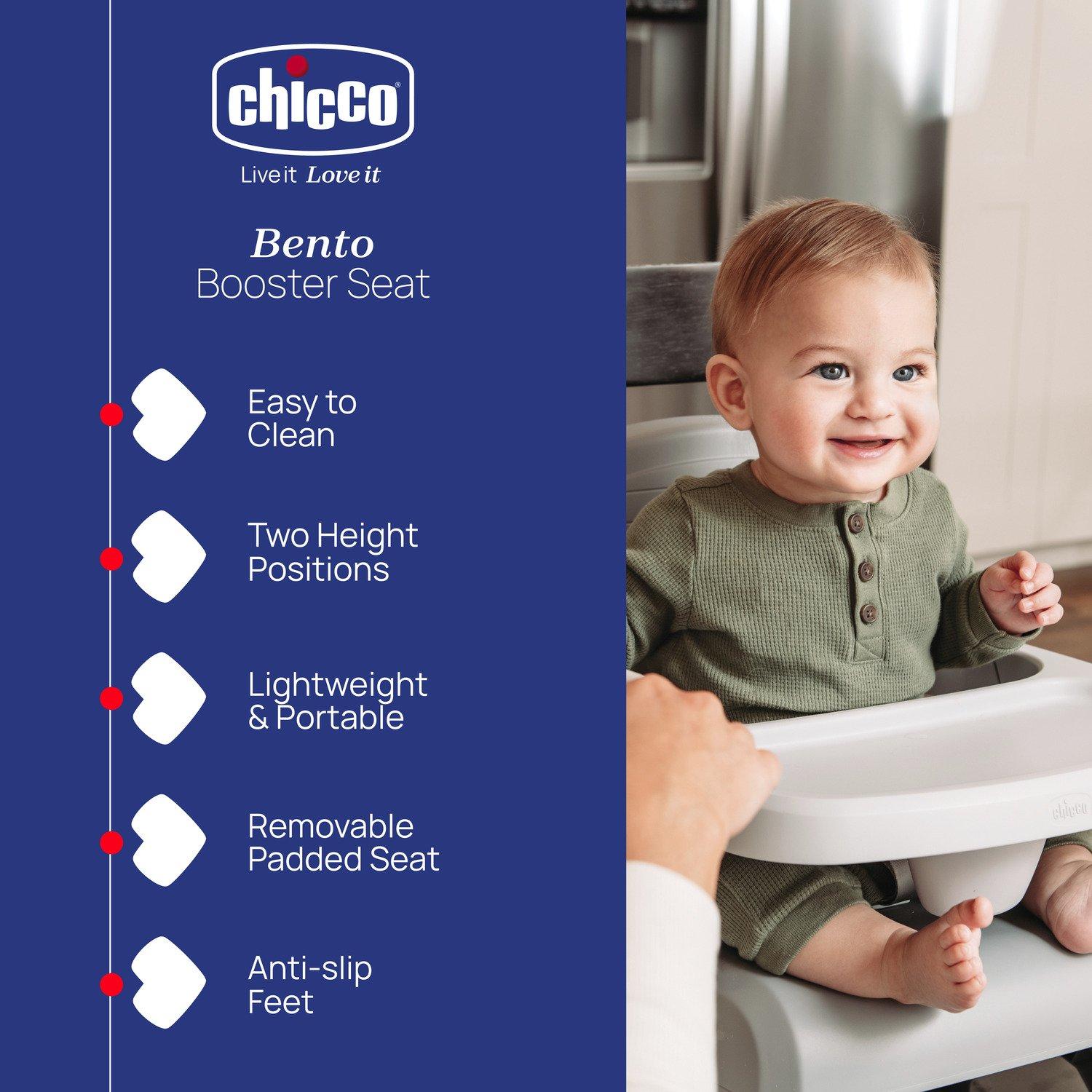 Vanilla - Chicco - Bento Booster Seat for 6 Months to 3 Years - 2