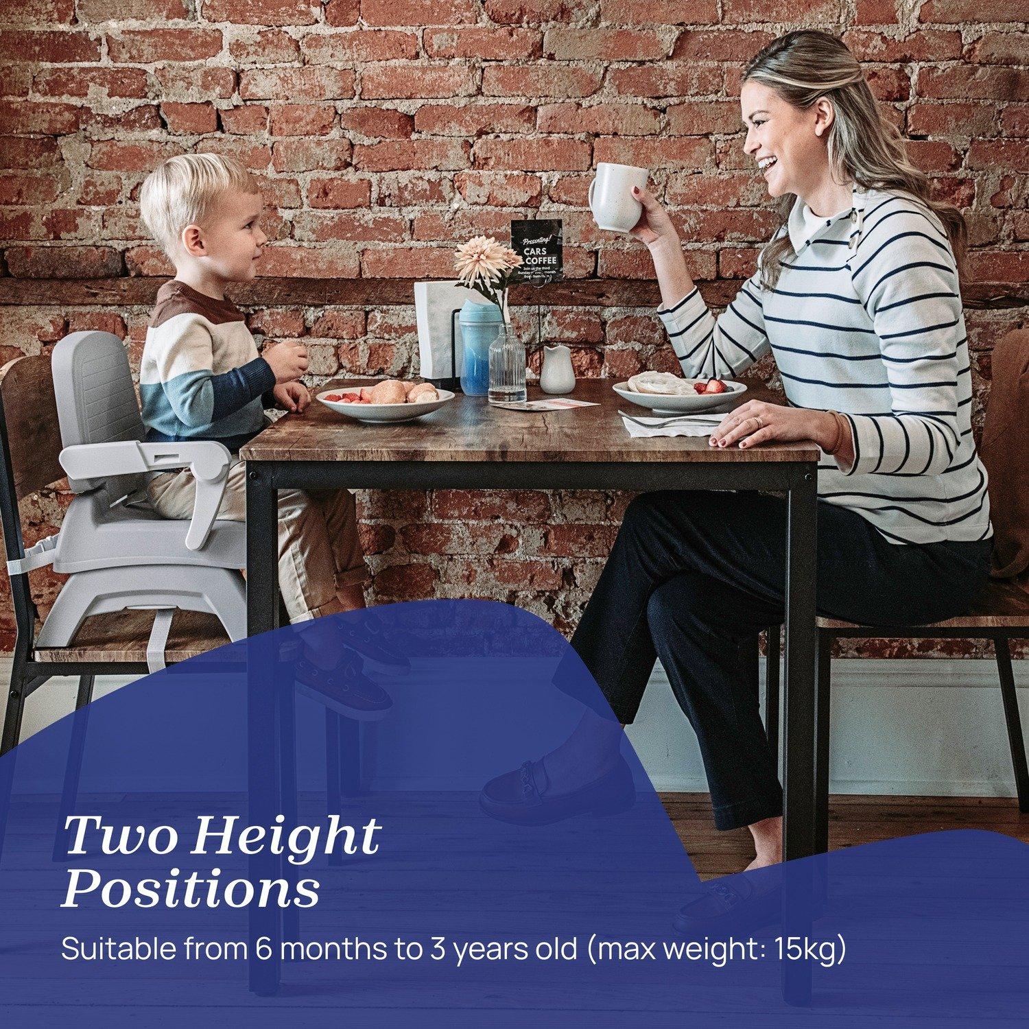 Vanilla - Chicco - Bento Booster Seat for 6 Months to 3 Years - 4