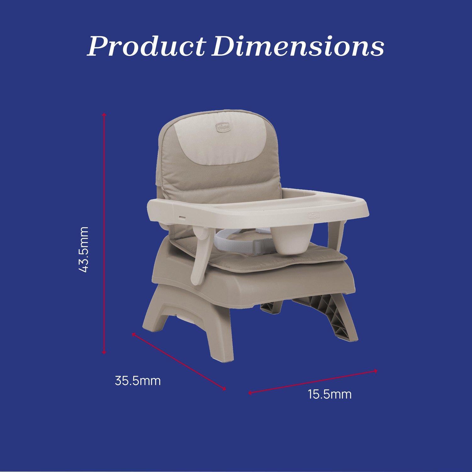 Vanilla - Chicco - Bento Booster Seat for 6 Months to 3 Years - 7