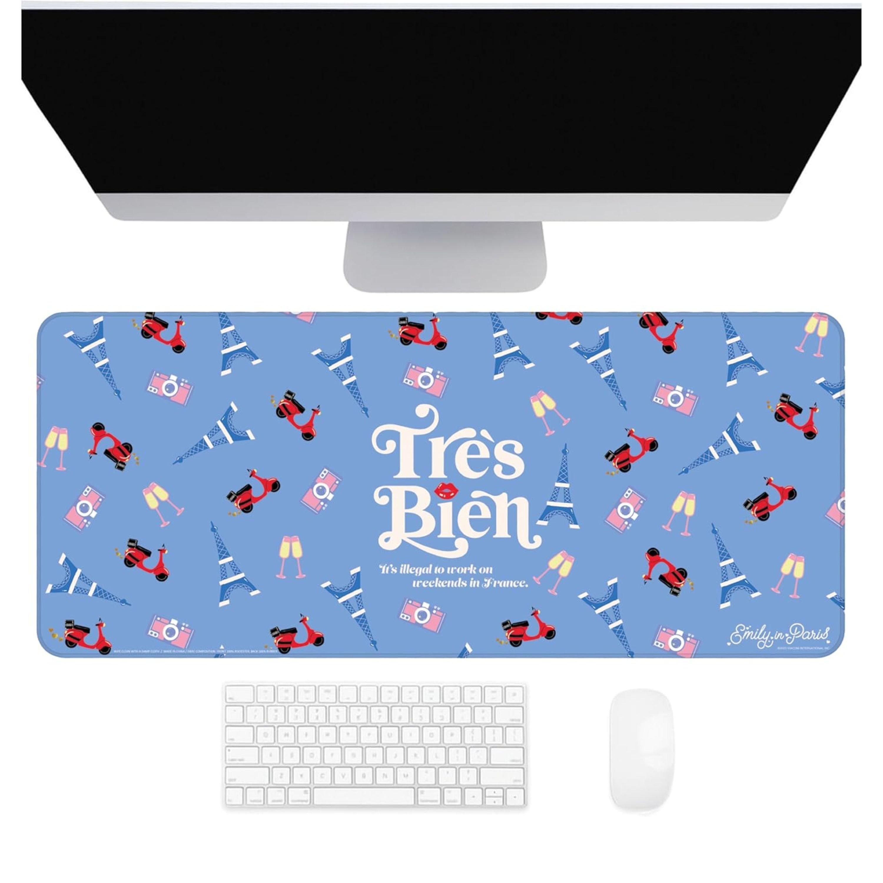 Blue - Unbranded - Emily In Paris Jumbo Desk Mat - 1