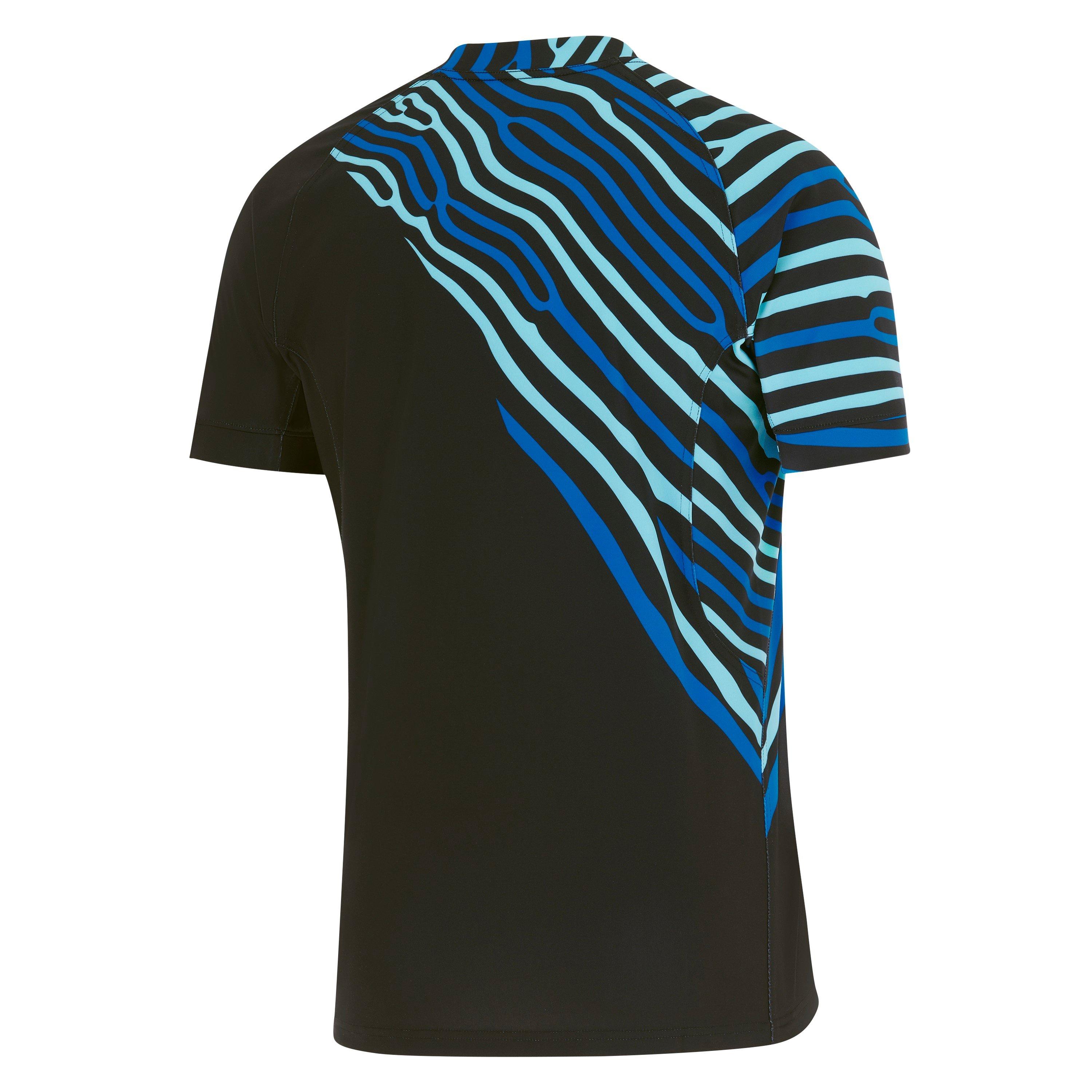 Black/Blue - Nike - Fiji Paris 7s Olympics™ Away Shirt 2024 Mens - 2