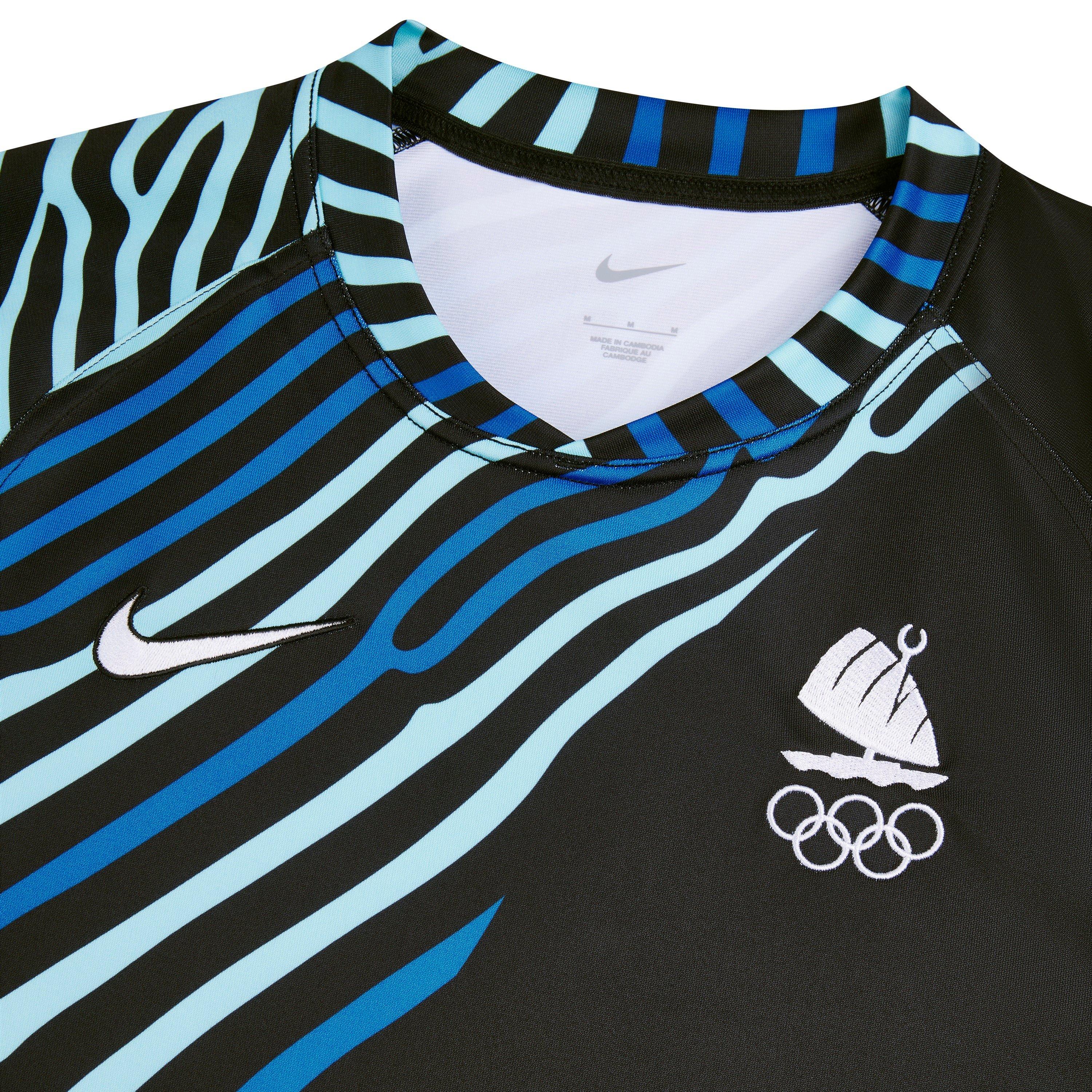 Black/Blue - Nike - Fiji Paris 7s Olympics™ Away Shirt 2024 Mens - 5